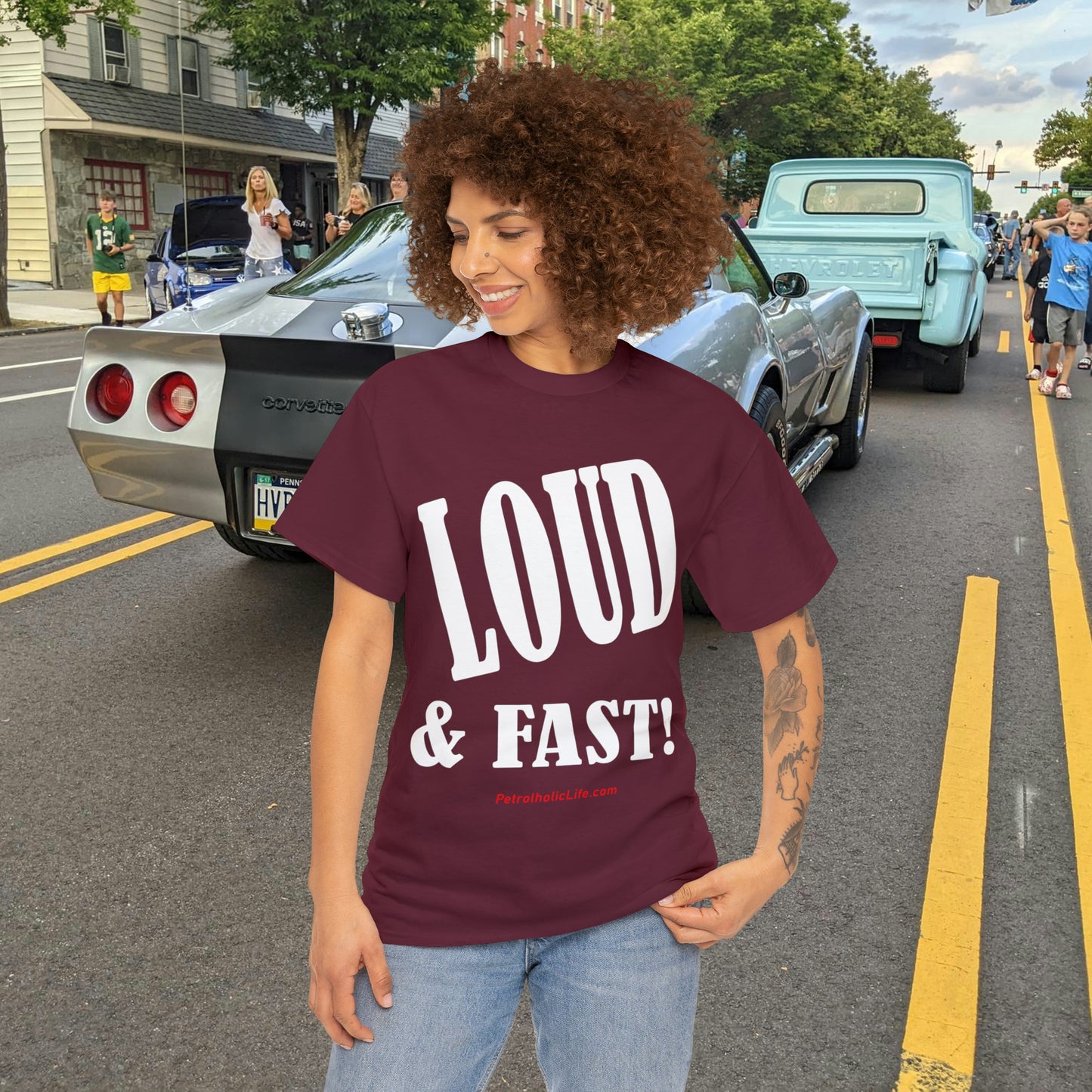 Loud & Fast -  Unisex Heavy Cotton Tee