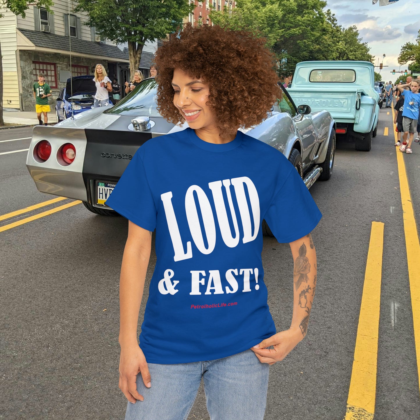 Loud & Fast -  Unisex Heavy Cotton Tee