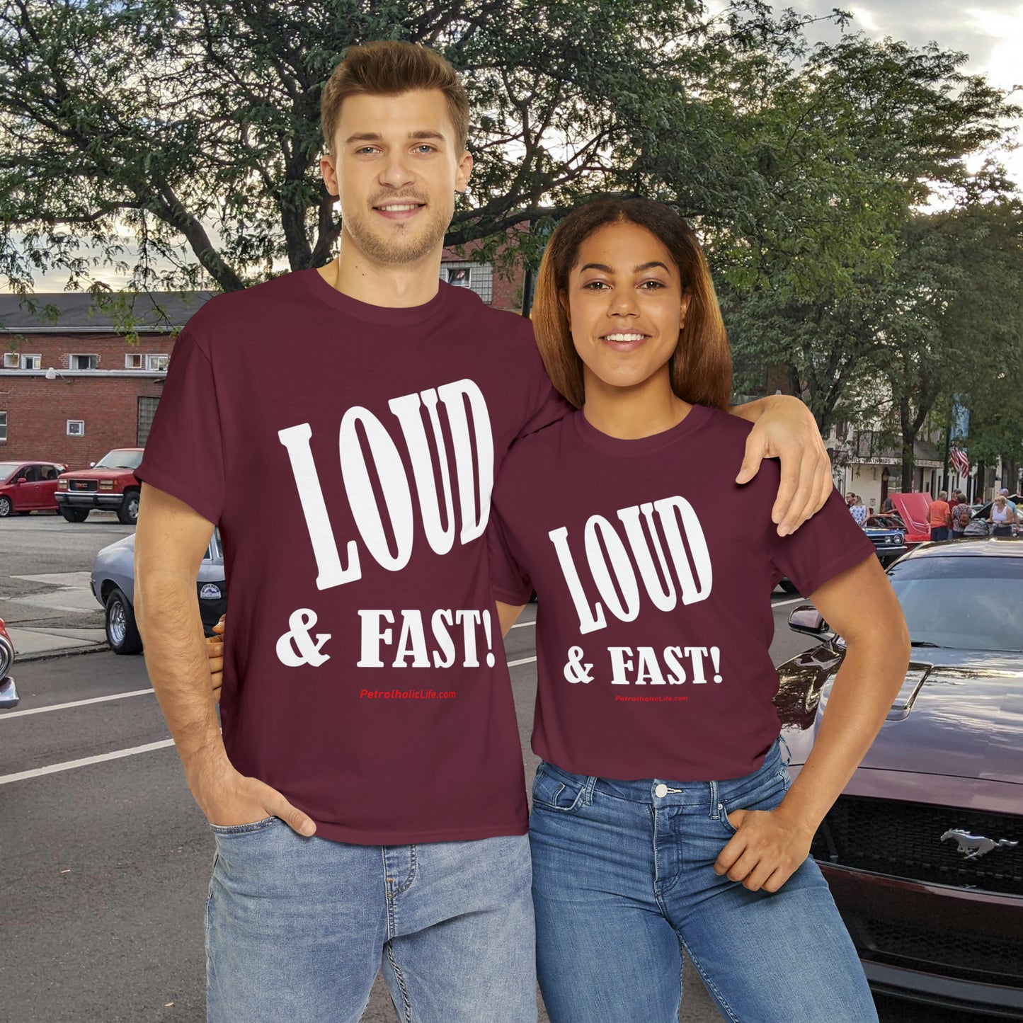 Loud & Fast -  Unisex Heavy Cotton Tee