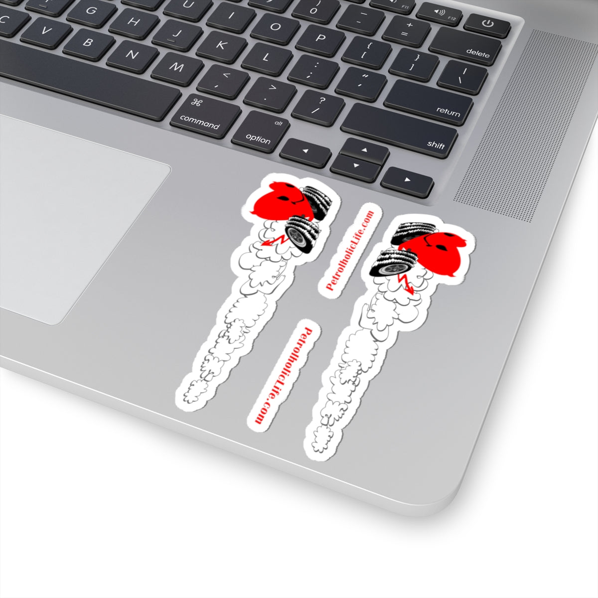 Devilish Heart Racing Kiss-Cut Stickers (Separate mirror images)