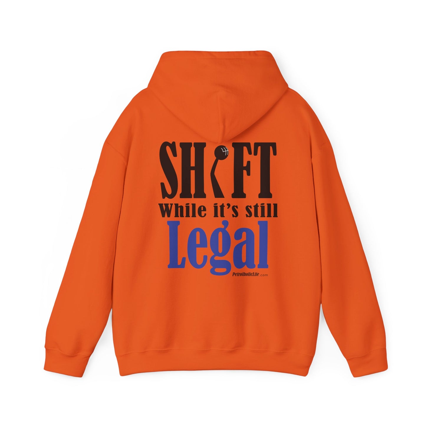 Shift While Legal (Back Side) Unisex Heavy Blend™ Hooded Sweatshirt