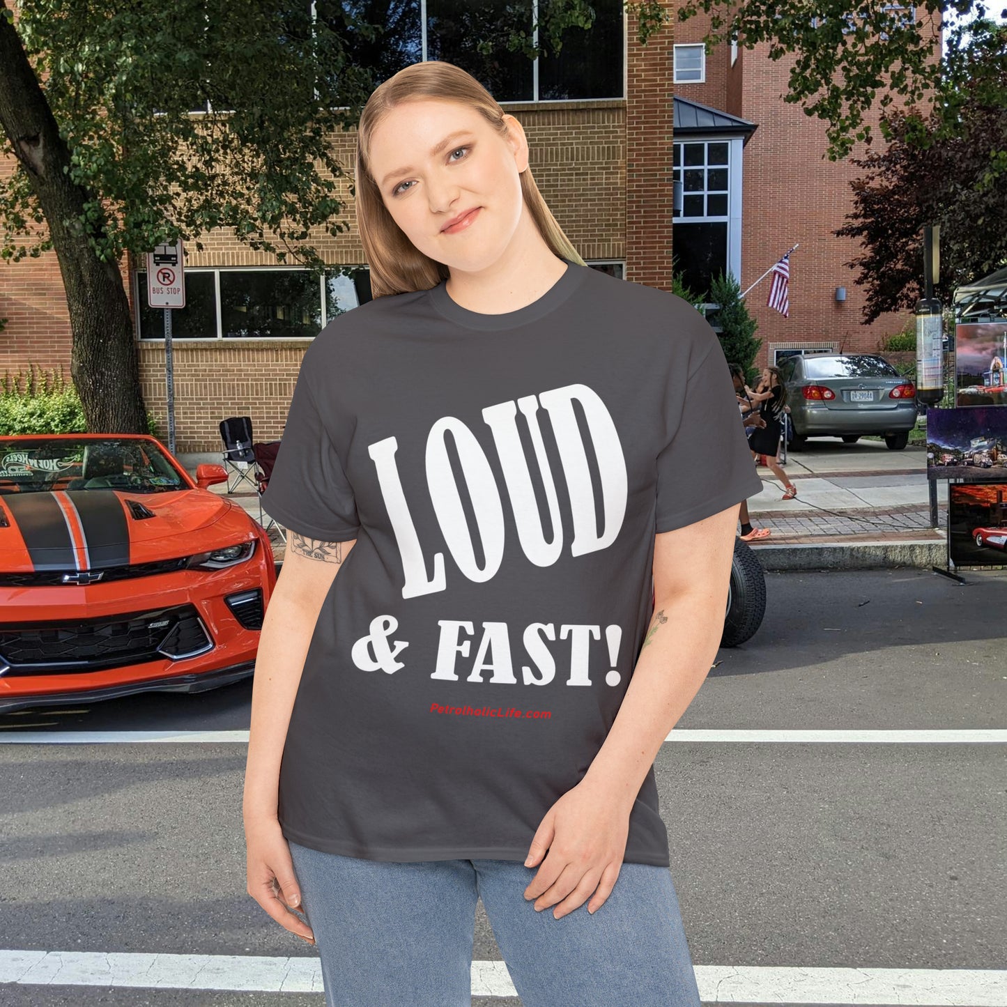 Loud & Fast -  Unisex Heavy Cotton Tee