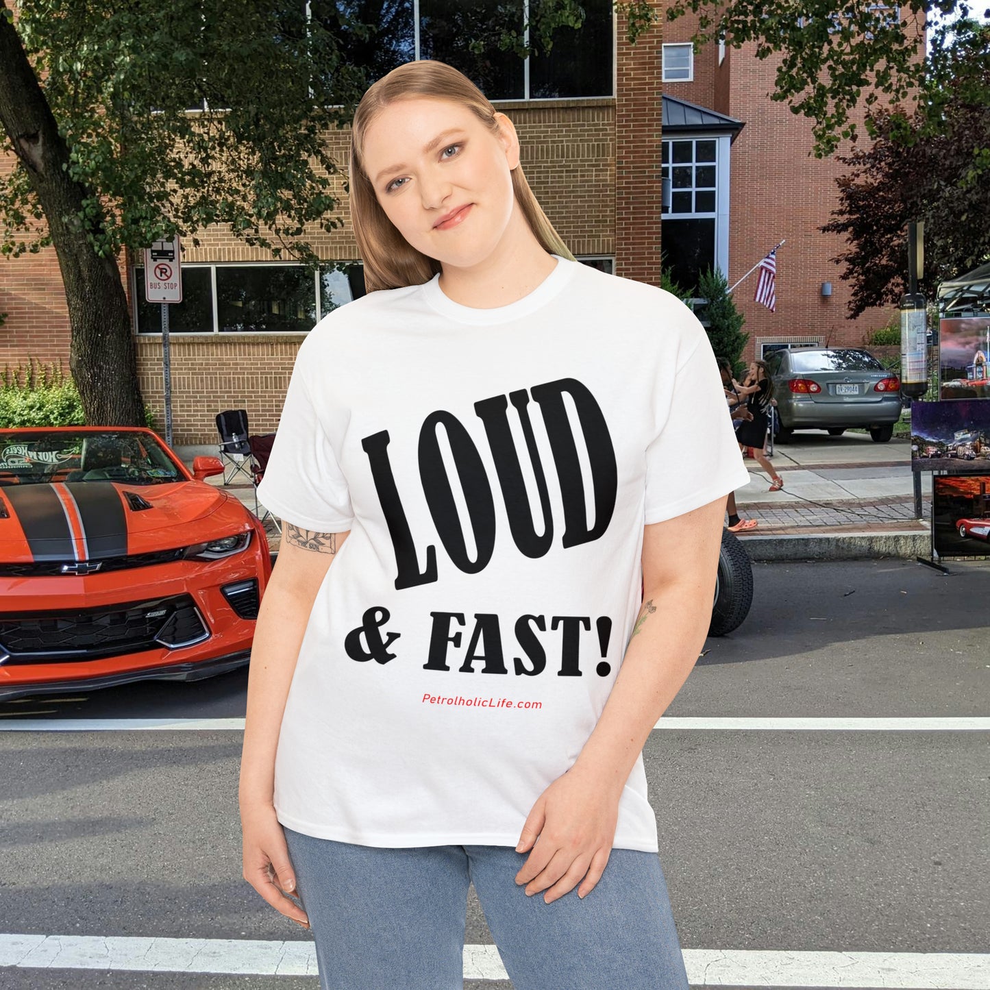 Loud & Fast -  Unisex Heavy Cotton Tee