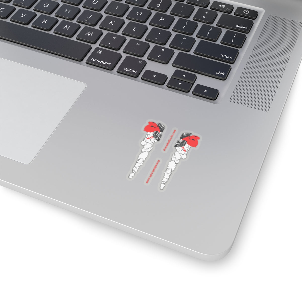 Devilish Heart Racing Kiss-Cut Stickers (Separate mirror images)