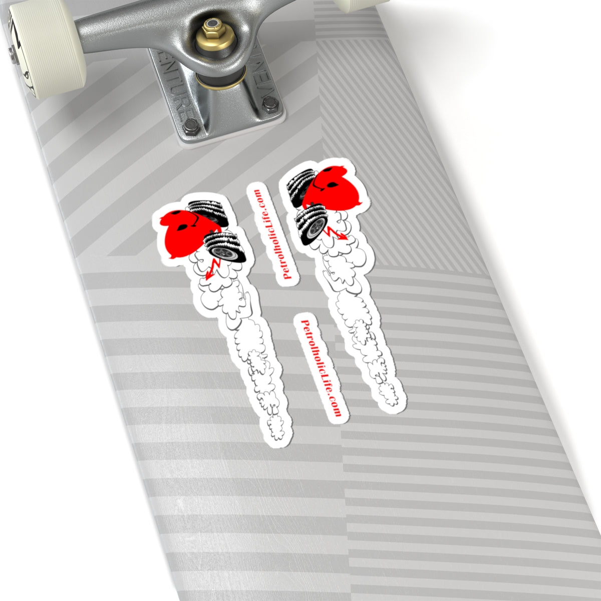 Devilish Heart Racing Kiss-Cut Stickers (Separate mirror images)