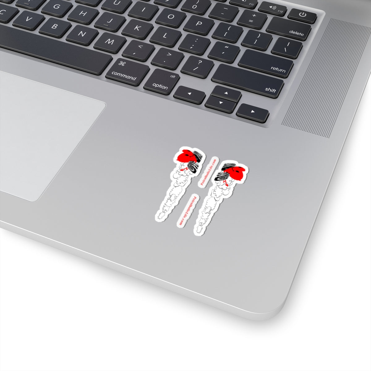 Devilish Heart Racing Kiss-Cut Stickers (Separate mirror images)