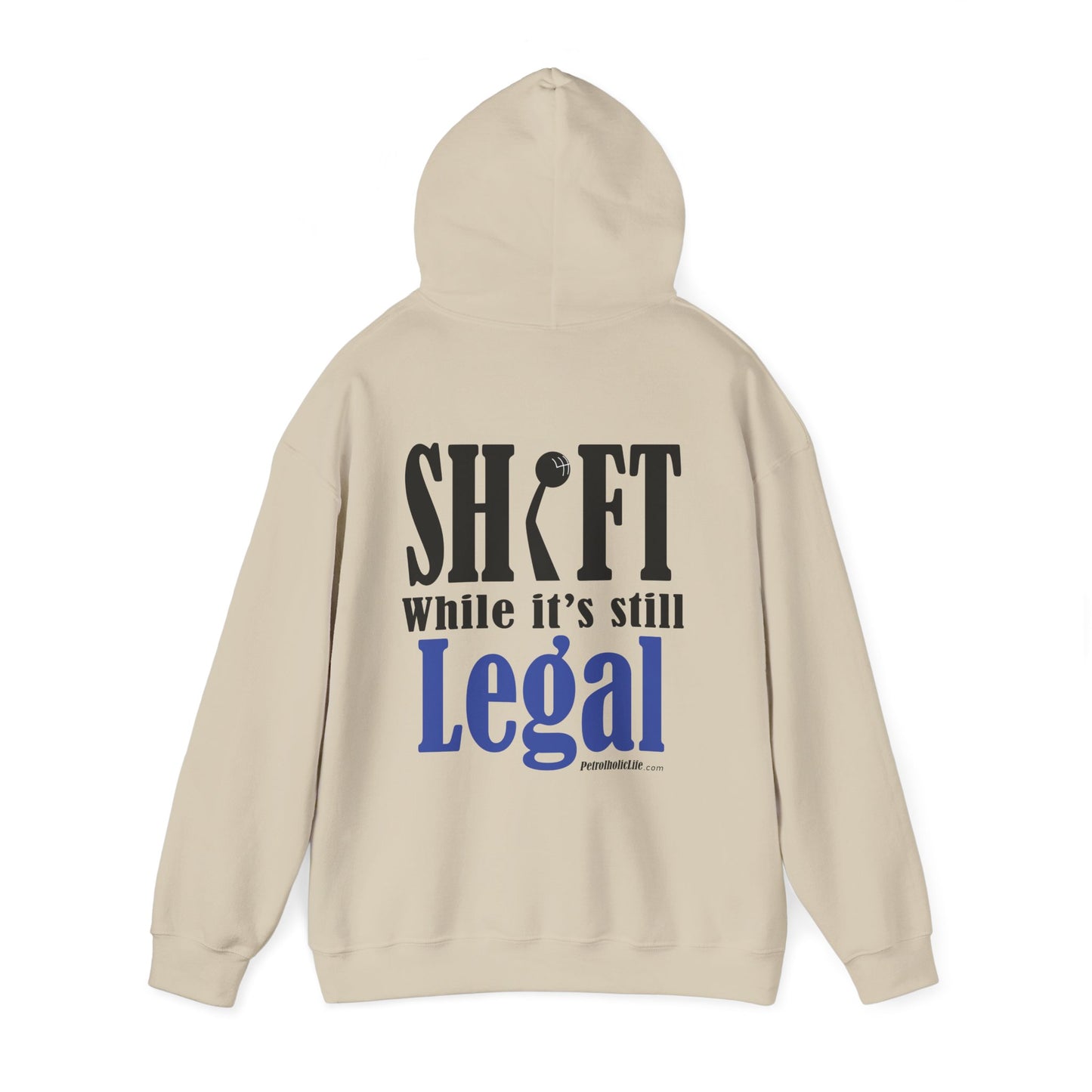 Shift While Legal (Back Side) Unisex Heavy Blend™ Hooded Sweatshirt
