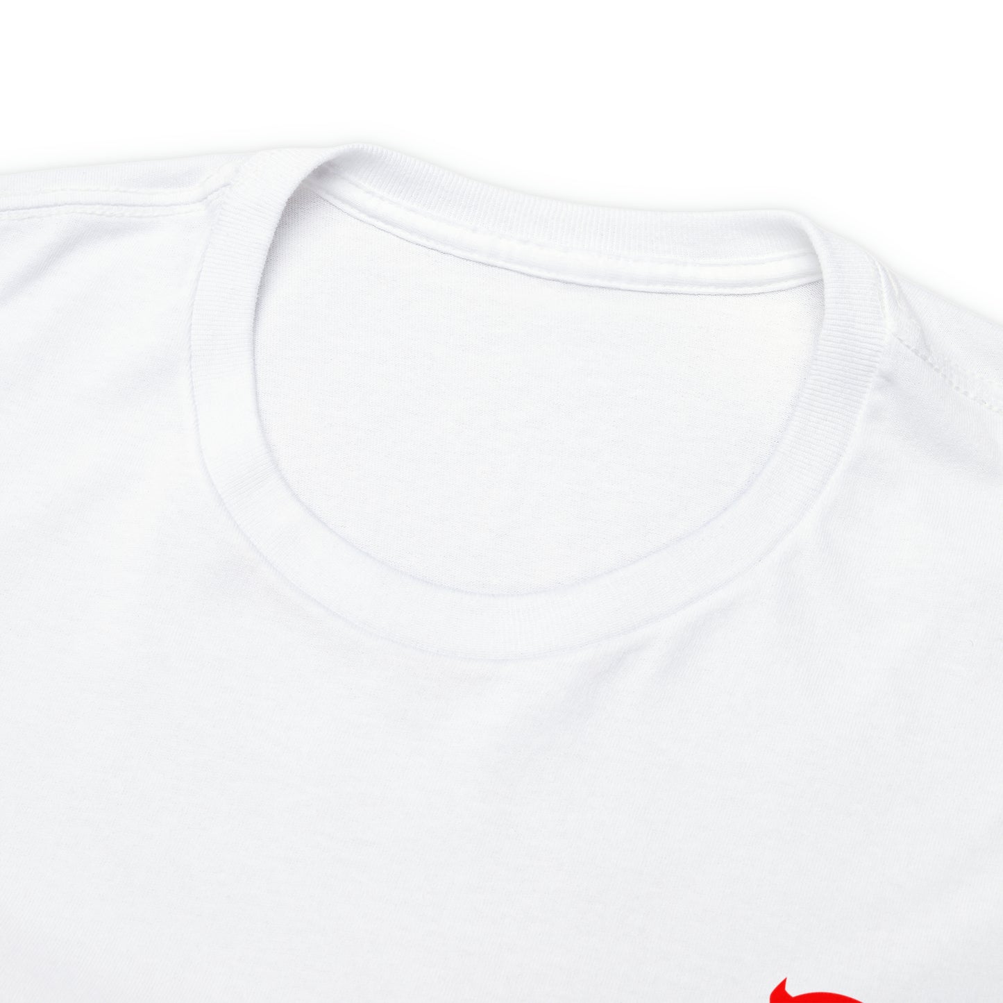 Racing Devilish Heart, also back side - Unisex Heavy Cotton Tee