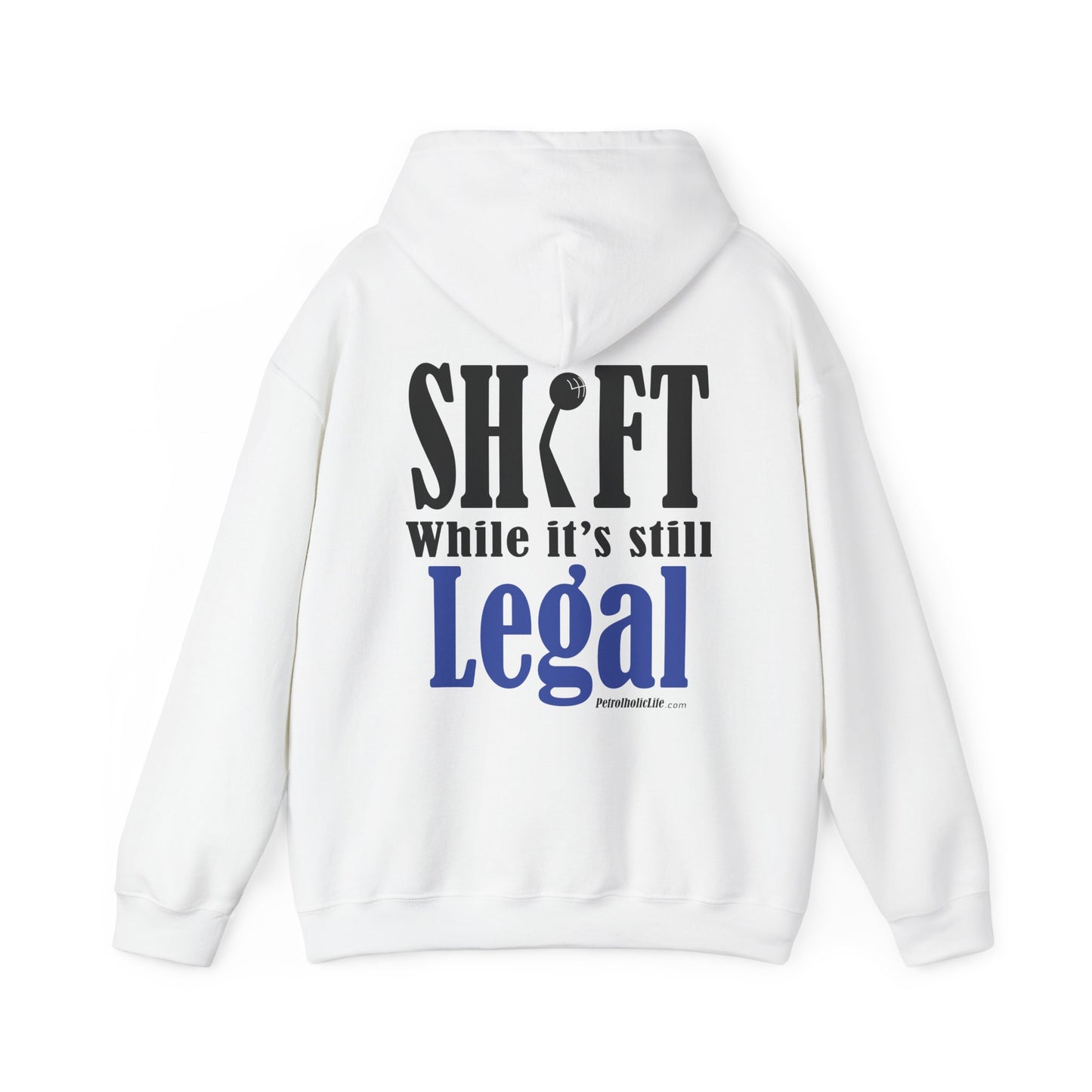 Shift While Legal (Back Side) Unisex Heavy Blend™ Hooded Sweatshirt
