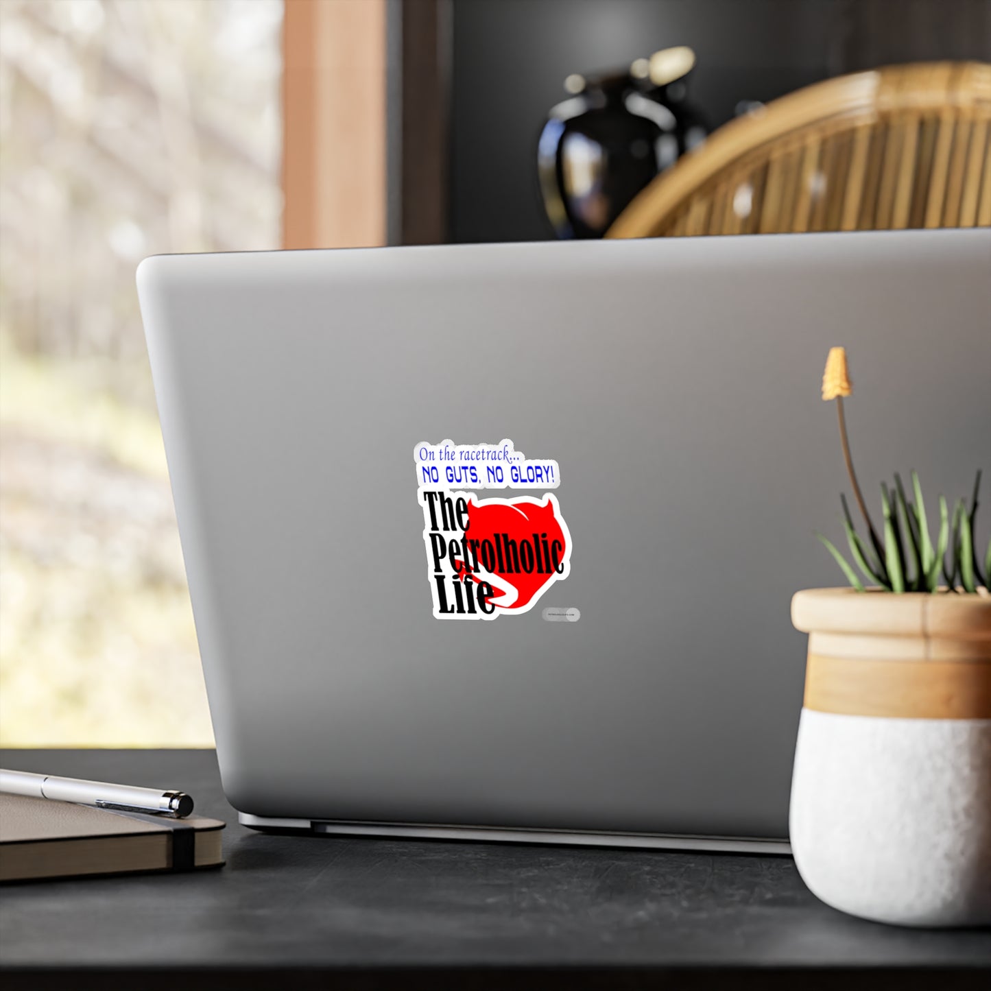 No Guts No Glory! Kiss-Cut Vinyl Decals