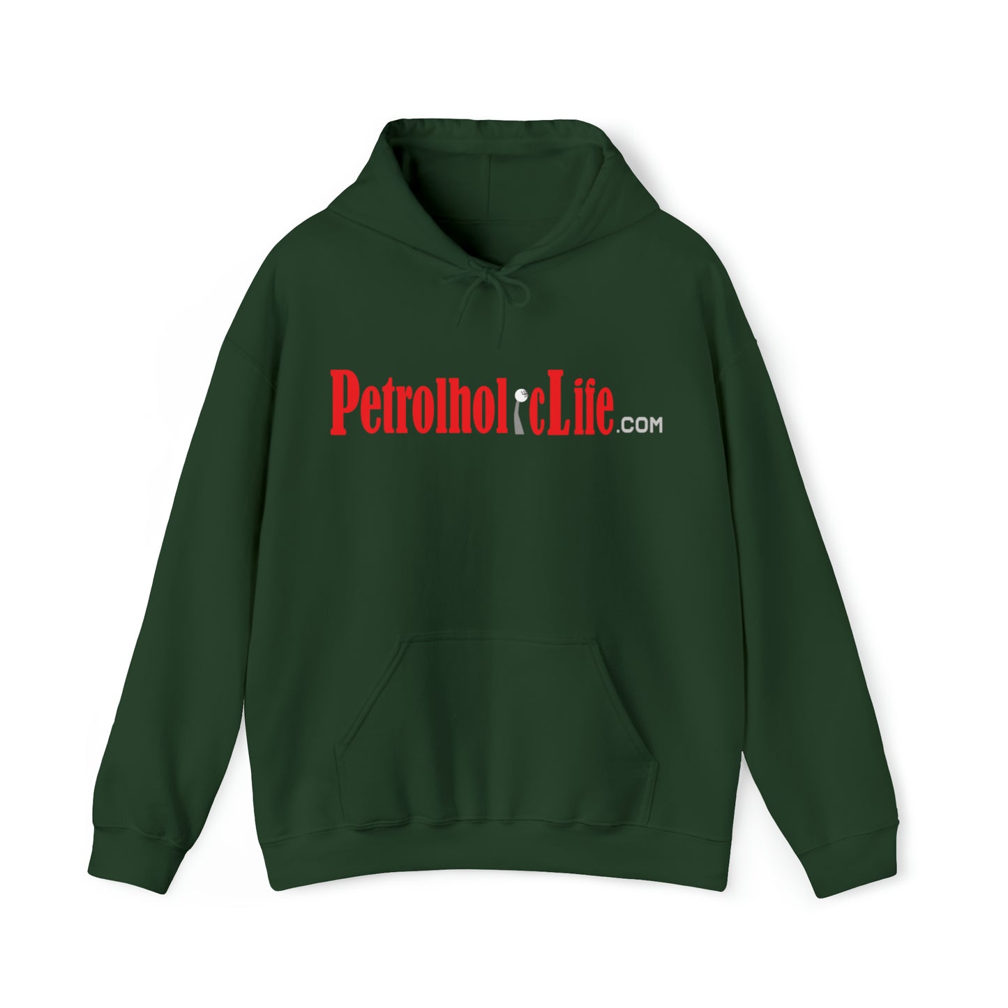 A Redline a Day Keeps Mechanic Away (Back Side) Unisex Heavy Blend™ Hooded Sweatshirt for Her