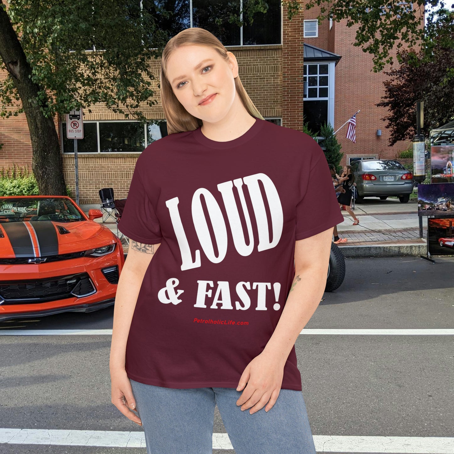 Loud & Fast -  Unisex Heavy Cotton Tee