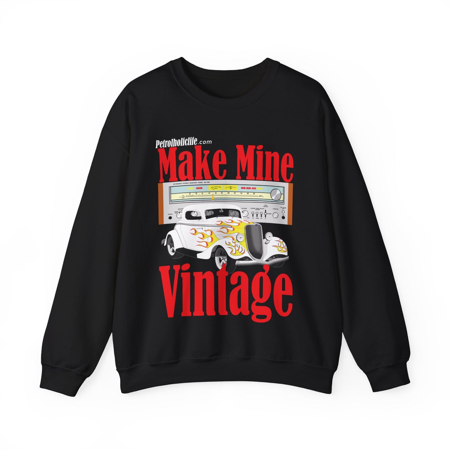 '33/34 Ford & Pioneer  Stereo Unisex Heavy Blend™ Crewneck Sweatshirt