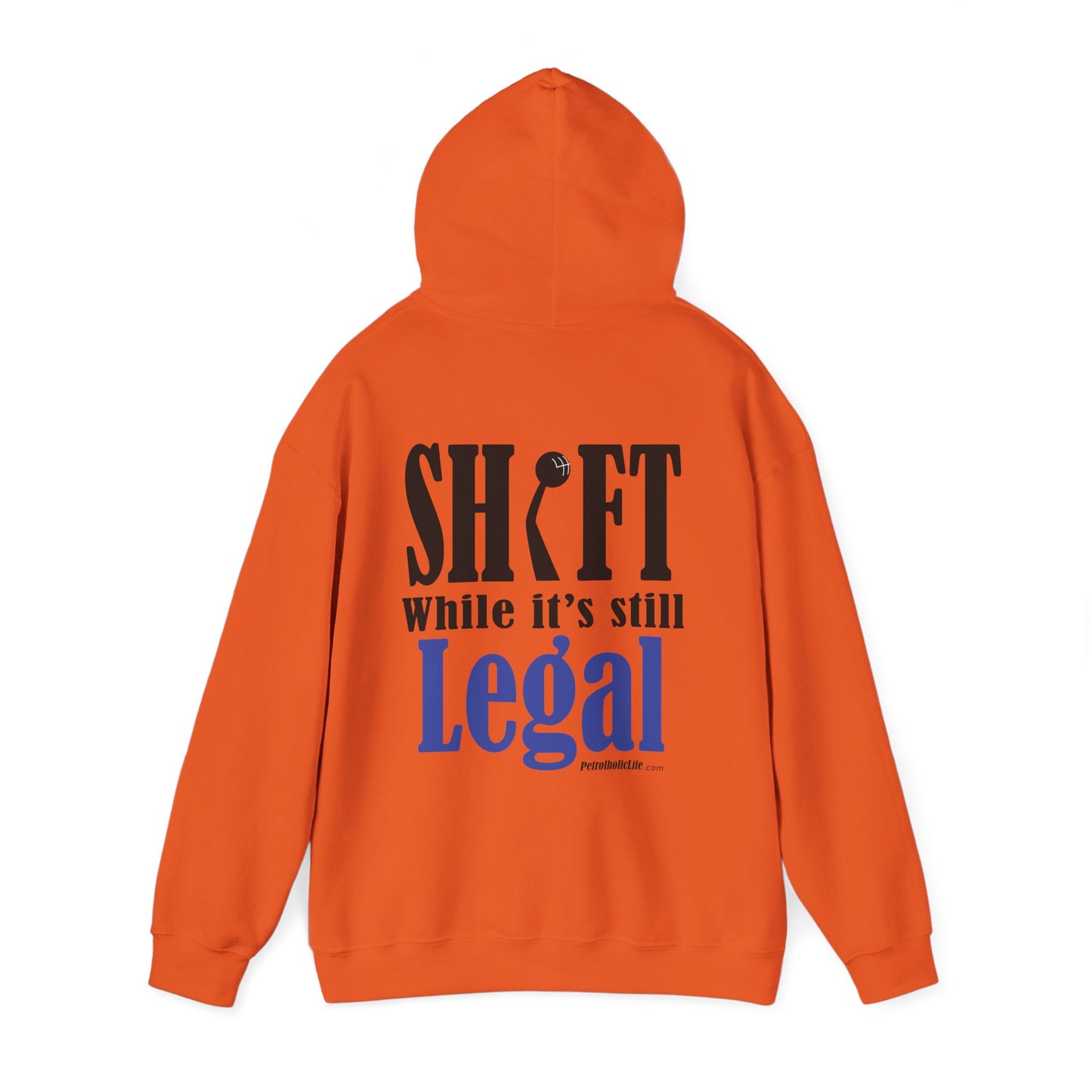 Shift While Legal (Back Side) Unisex Heavy Blend™ Hooded Sweatshirt