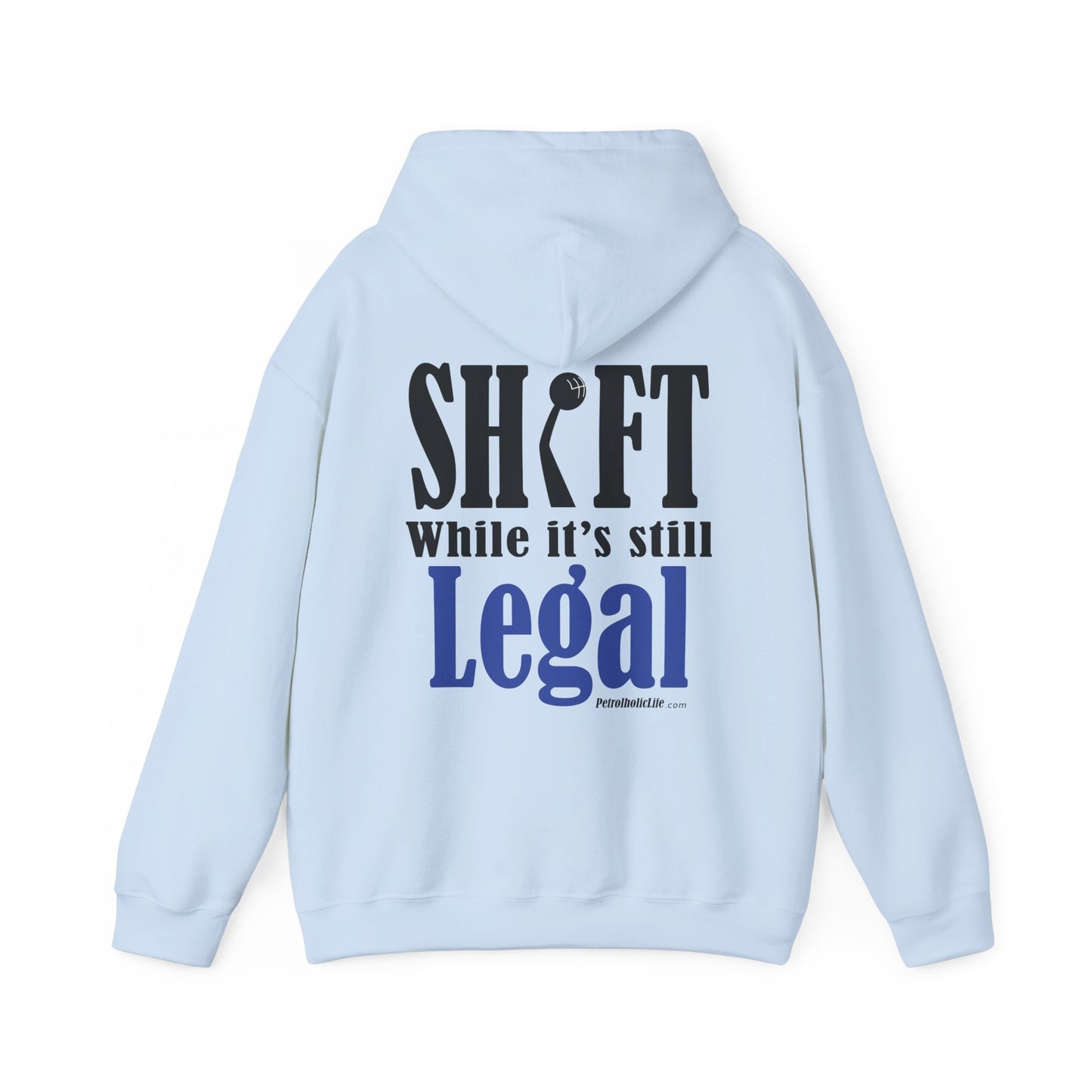 Shift While Legal (Back Side) Unisex Heavy Blend™ Hooded Sweatshirt