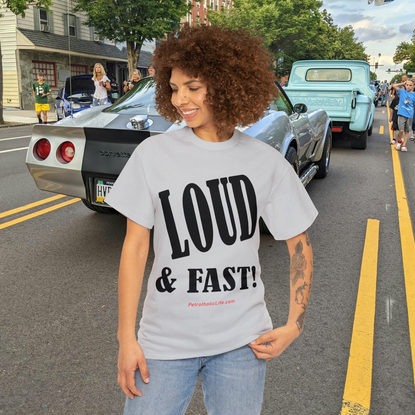 Loud & Fast -  Unisex Heavy Cotton Tee