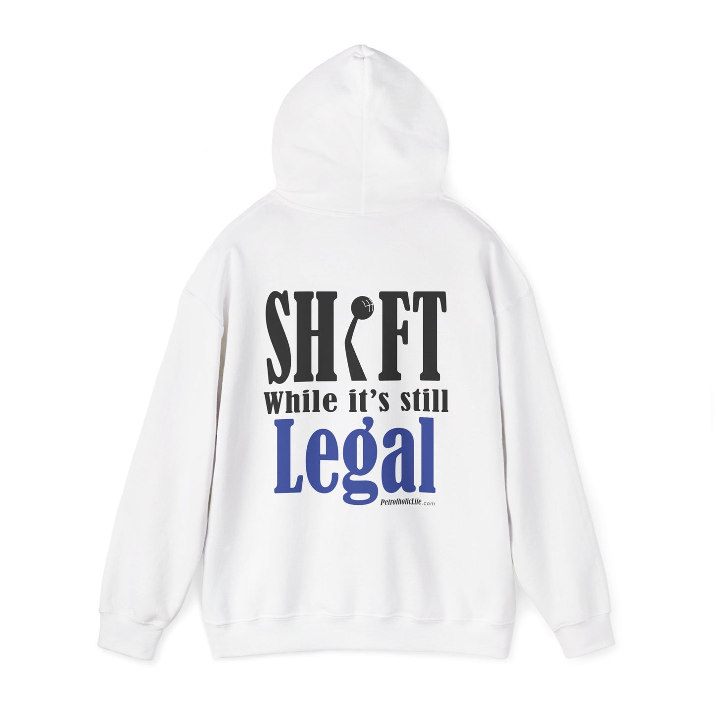 Shift While Legal (Back Side) Unisex Heavy Blend™ Hooded Sweatshirt