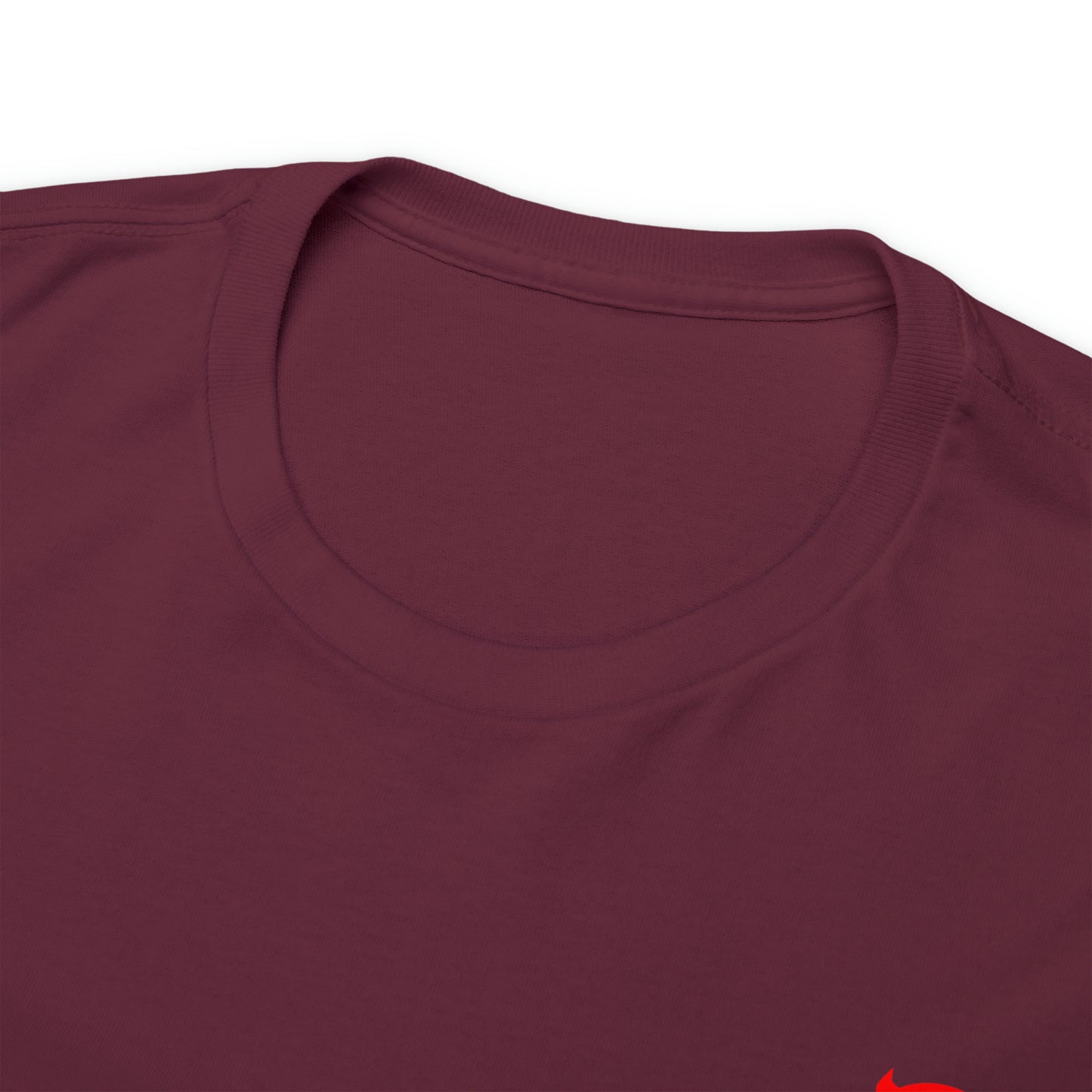Racing Devilish Heart, also back side - Unisex Heavy Cotton Tee