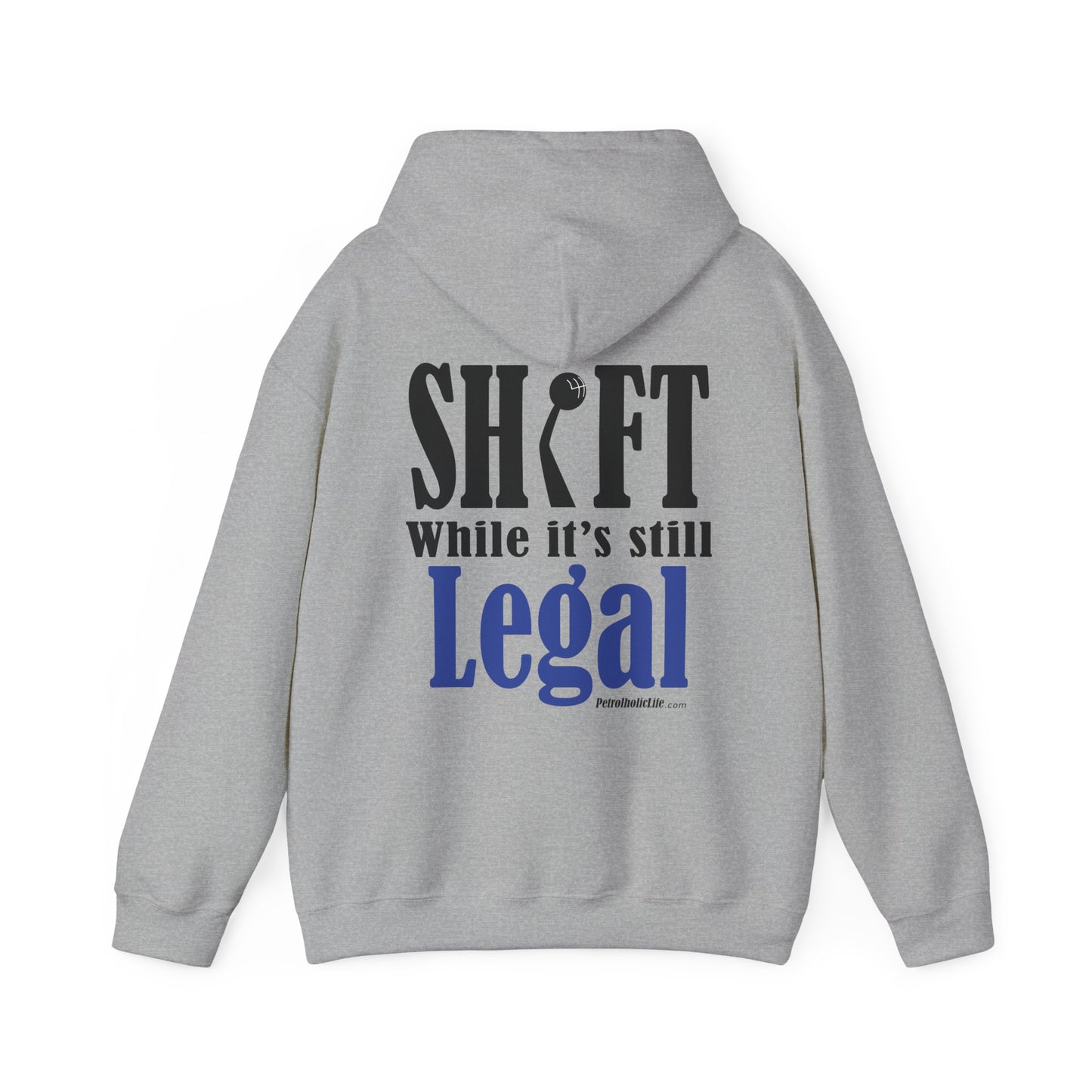 Shift While Legal (Back Side) Unisex Heavy Blend™ Hooded Sweatshirt