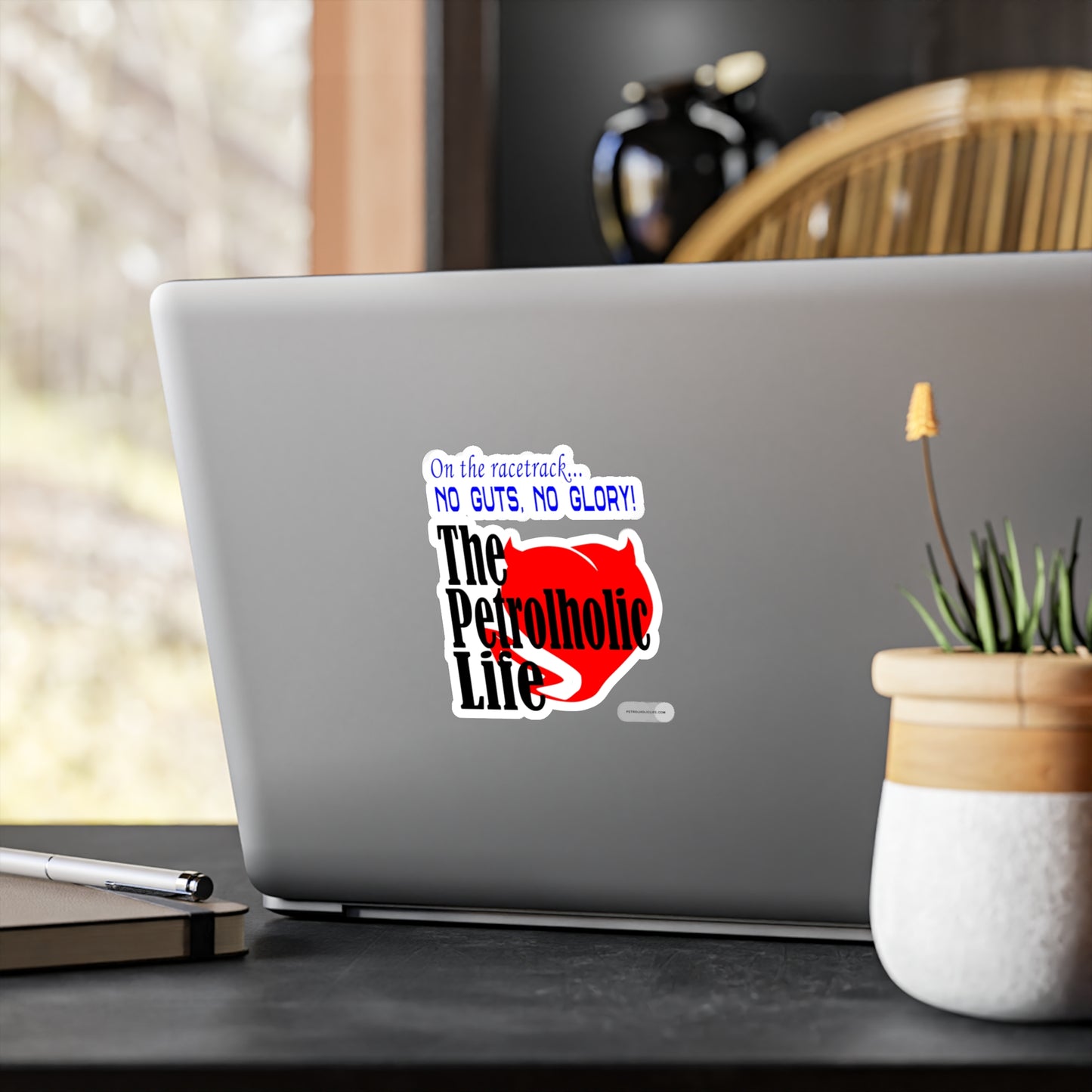 No Guts No Glory! Kiss-Cut Vinyl Decals