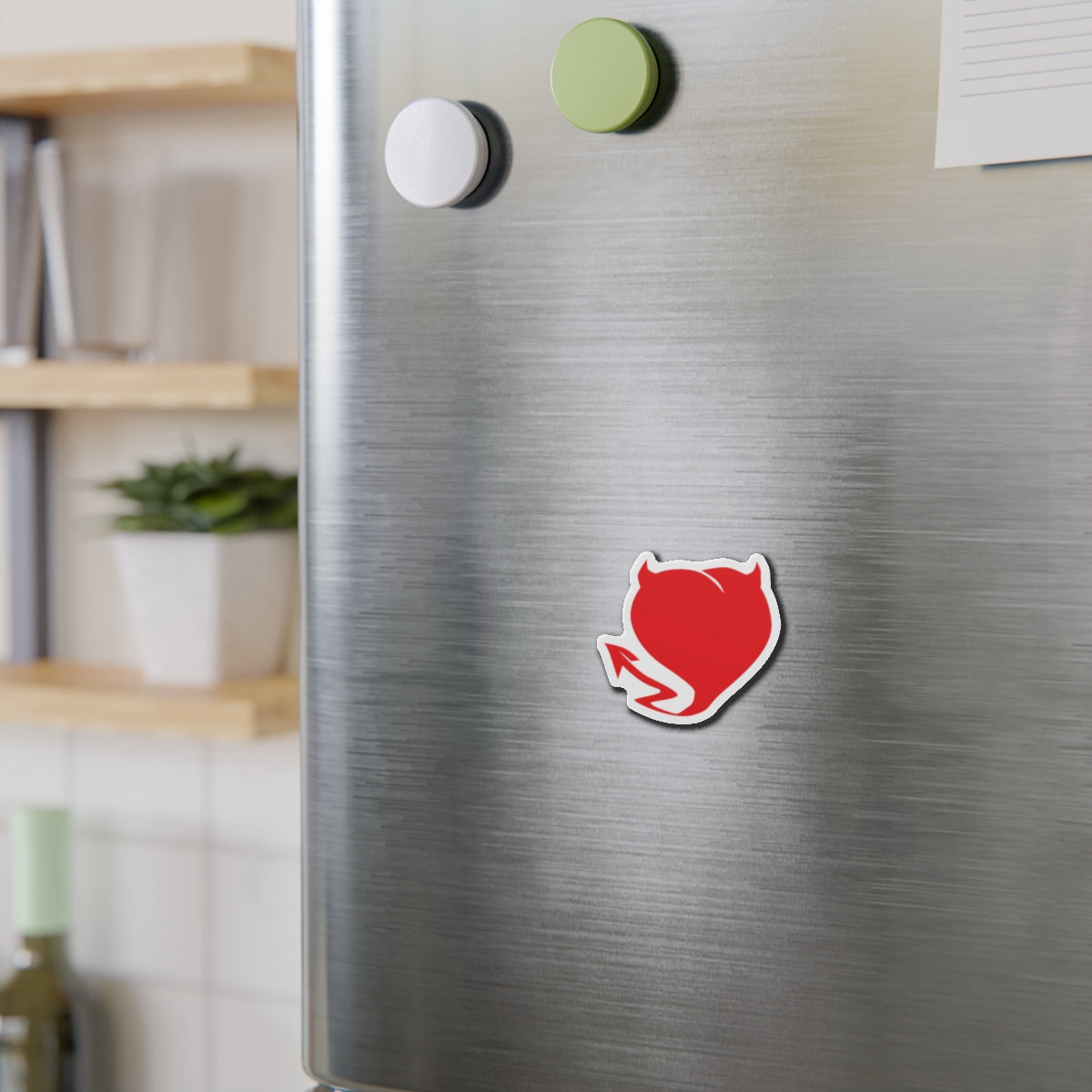 Devilish Heart - Die-Cut Magnets