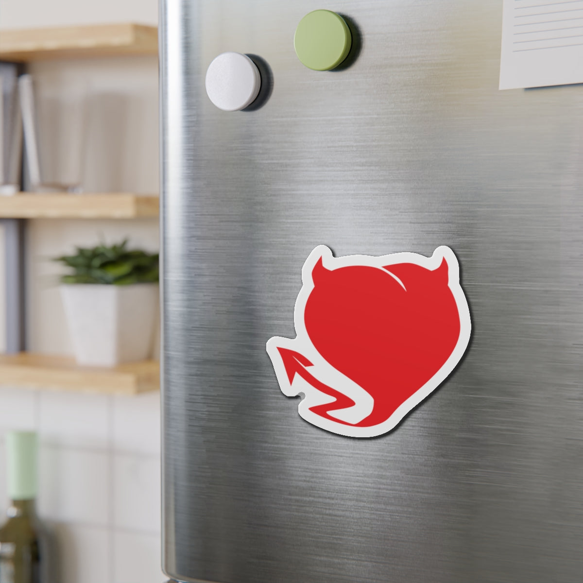 Devilish Heart - Die-Cut Magnets