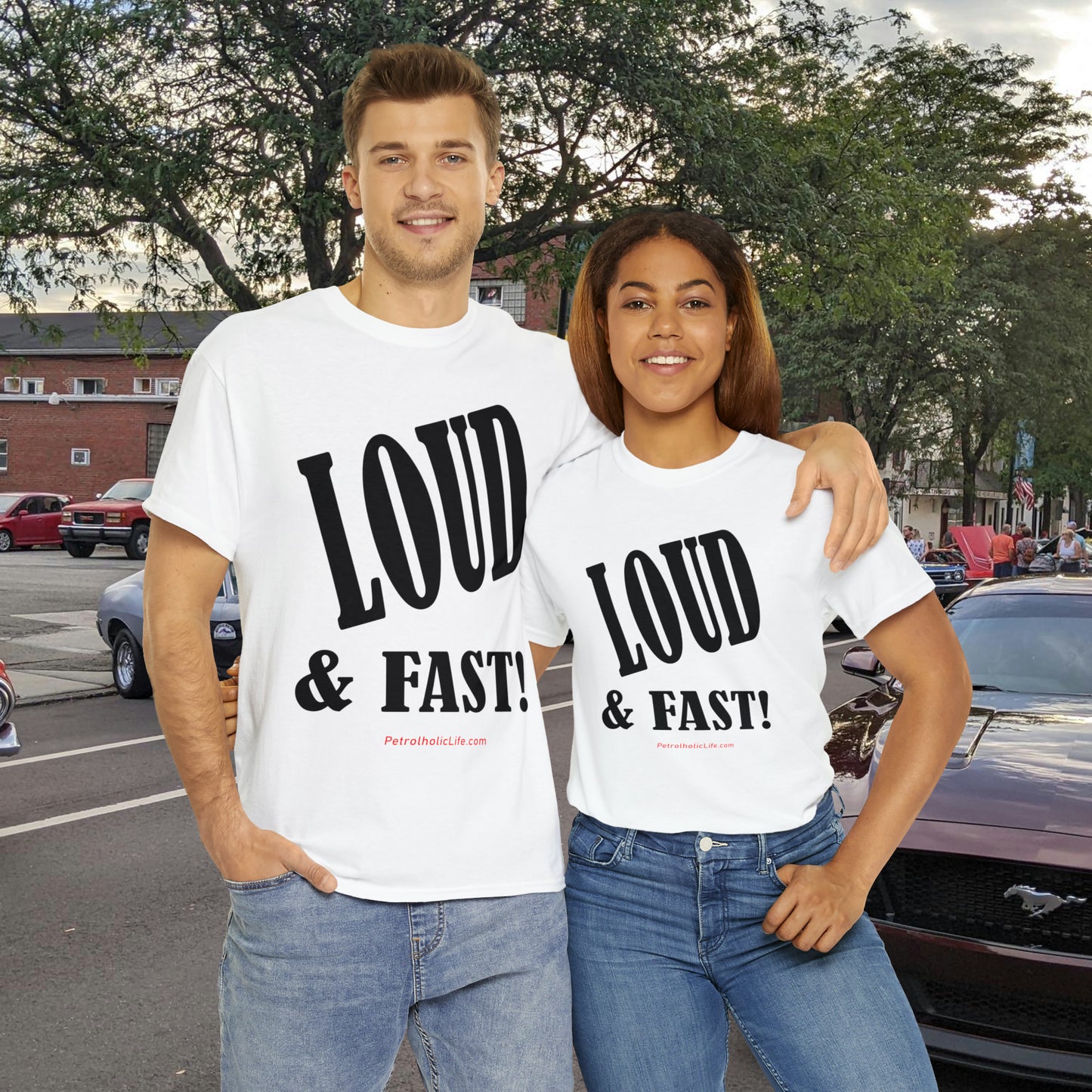 Loud & Fast -  Unisex Heavy Cotton Tee