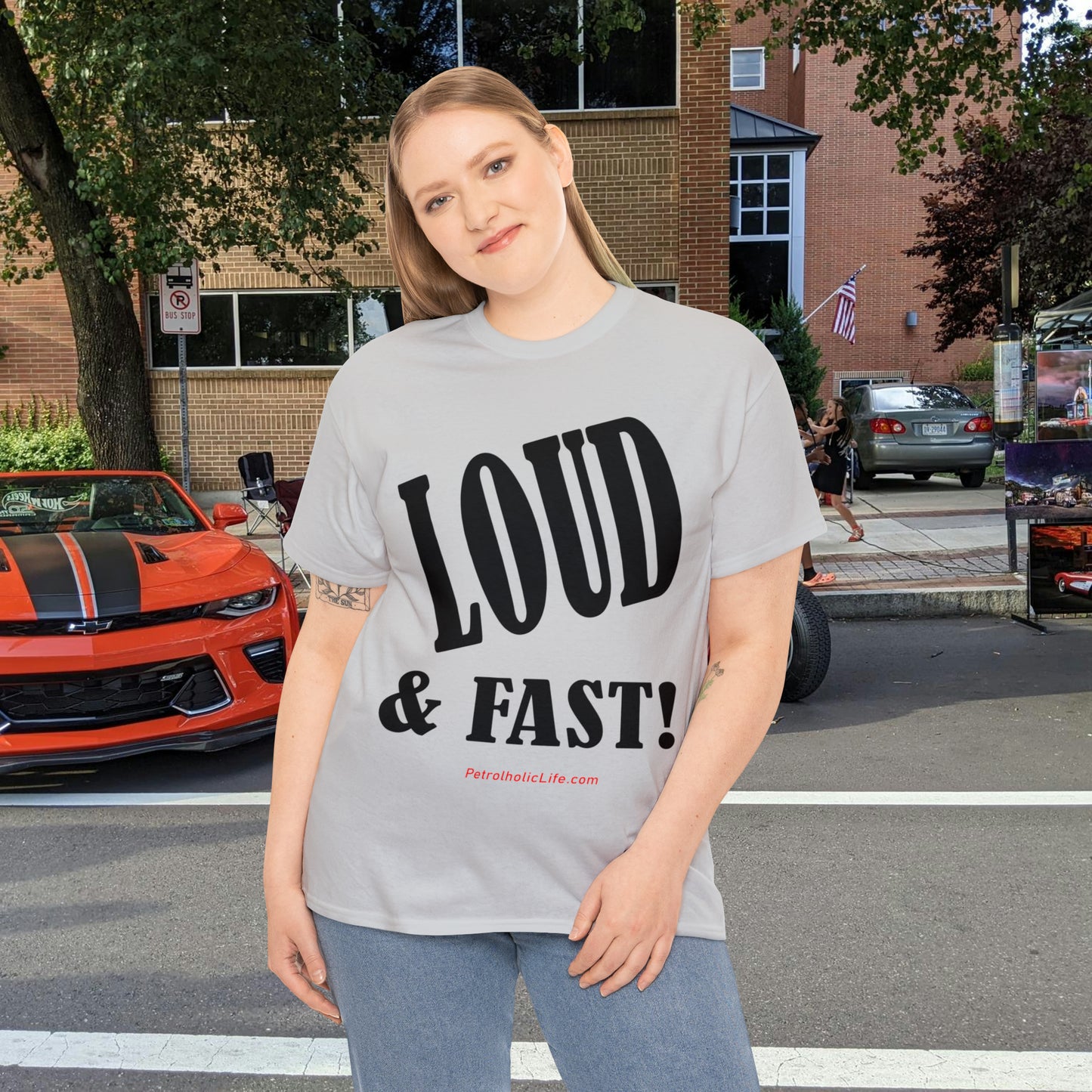 Loud & Fast -  Unisex Heavy Cotton Tee