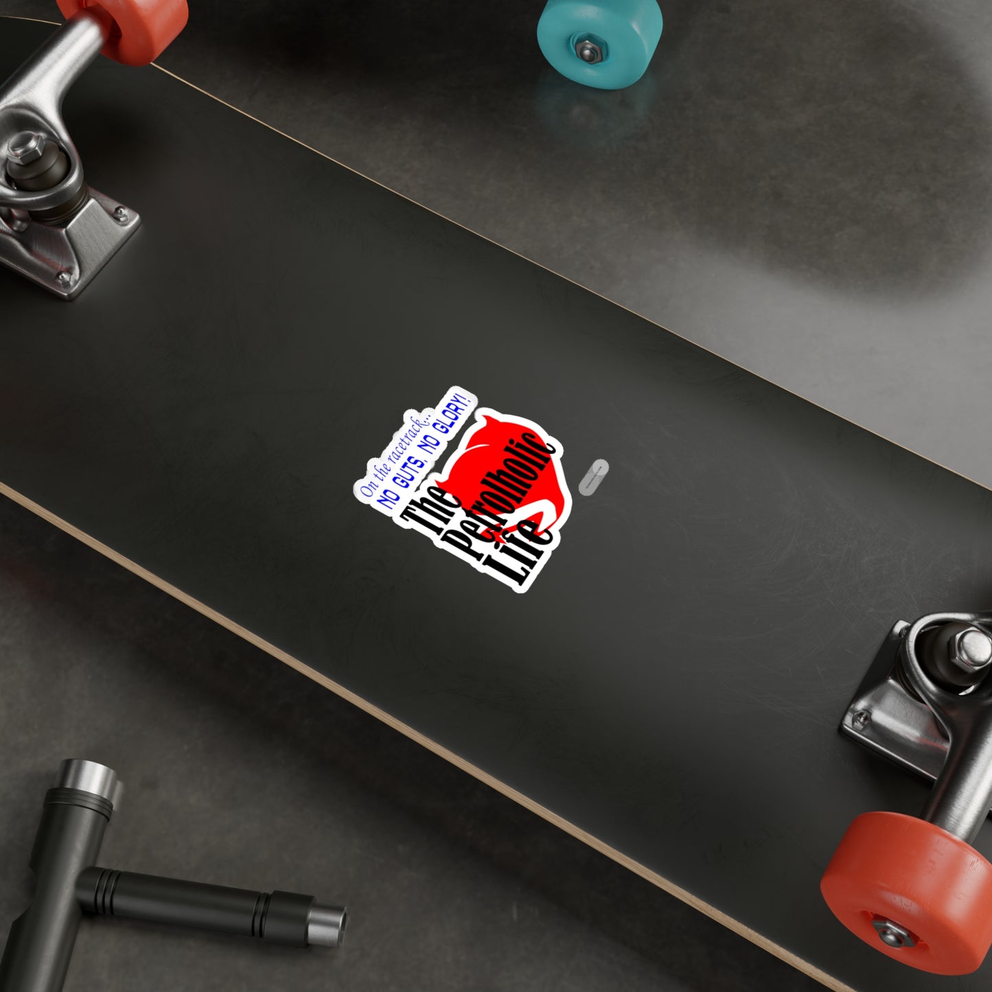 No Guts No Glory! Kiss-Cut Vinyl Decals