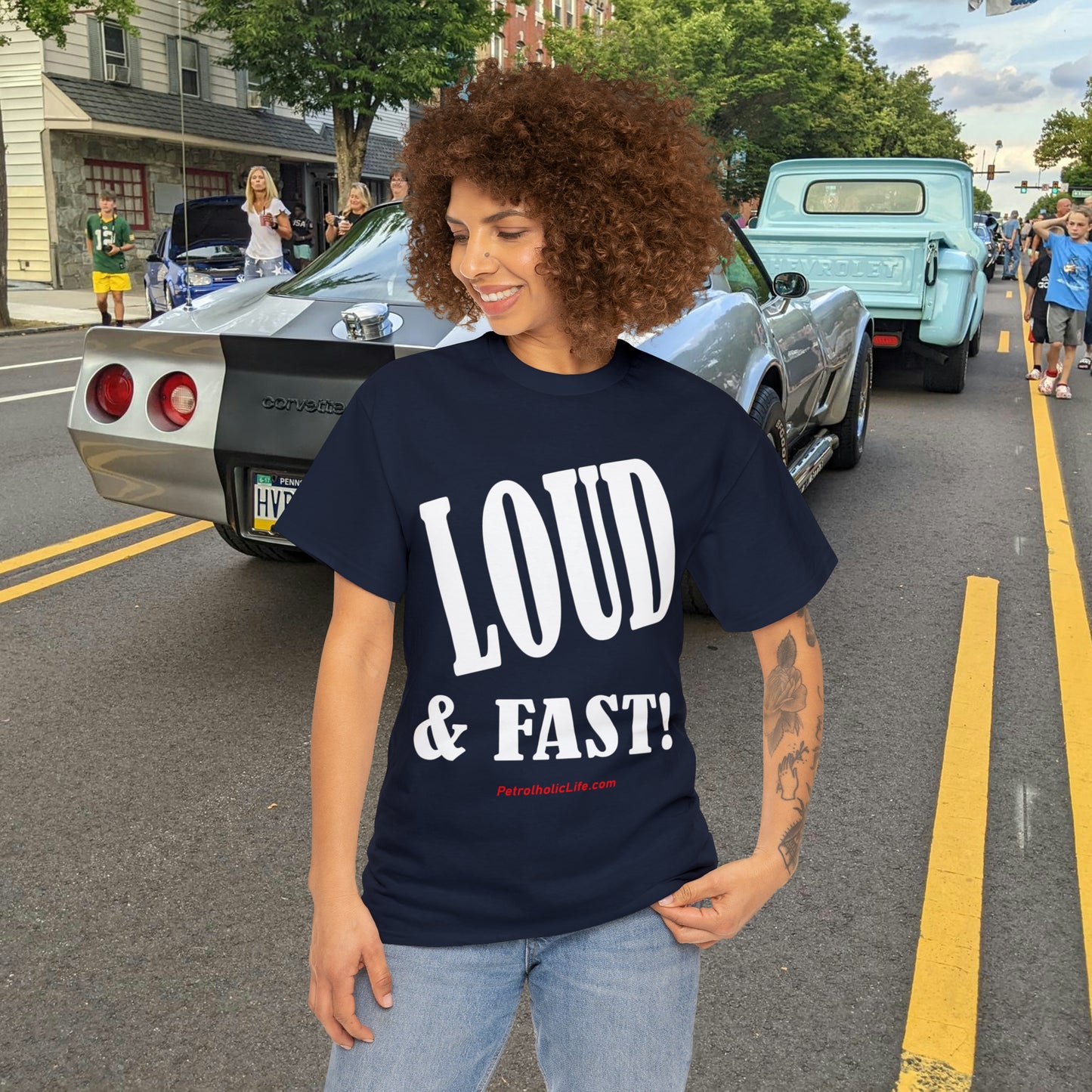 Loud & Fast -  Unisex Heavy Cotton Tee