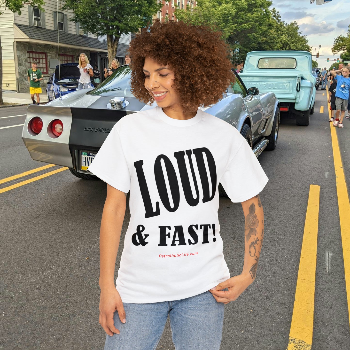 Loud & Fast -  Unisex Heavy Cotton Tee