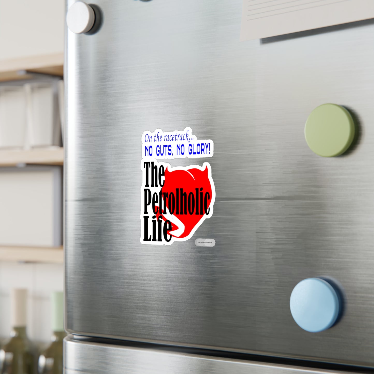 No Guts No Glory! Kiss-Cut Vinyl Decals