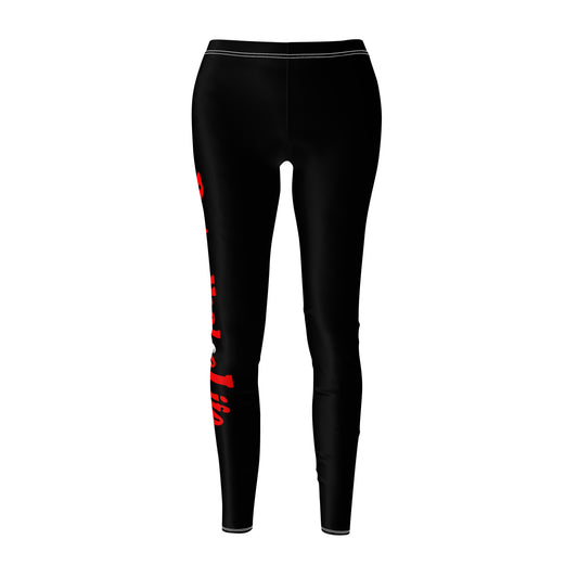 A Petrolholic Life - Women's Cut & Sew Casual Leggings (AOP)