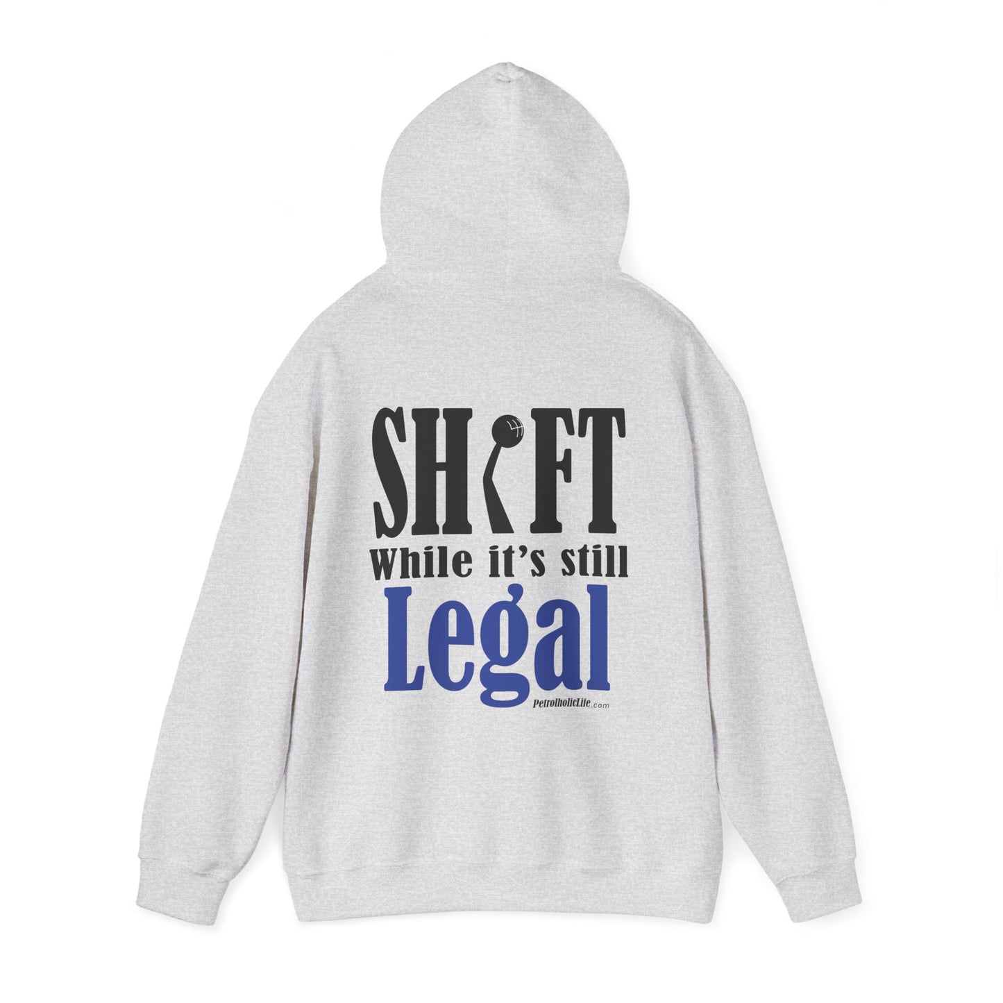 Shift While Legal (Back Side) Unisex Heavy Blend™ Hooded Sweatshirt