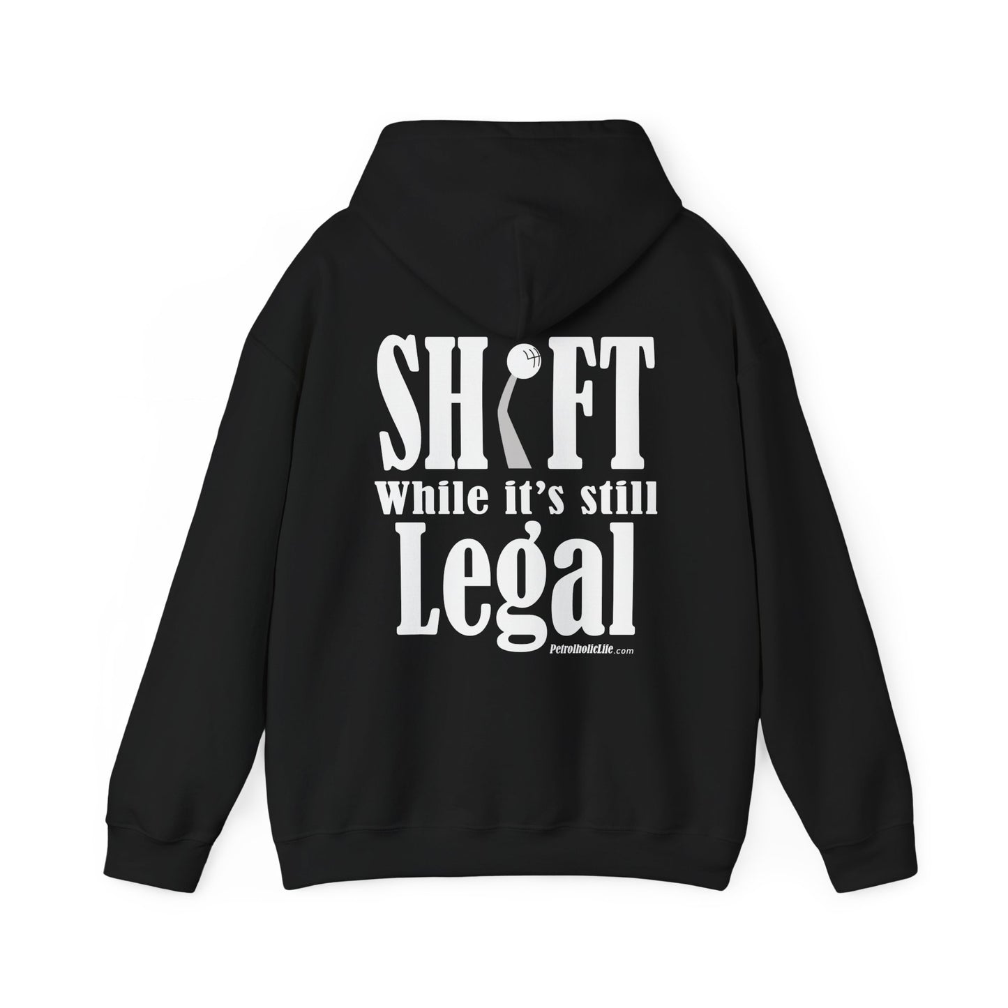 Shift While Legal (Back Side) Unisex Heavy Blend™ Hooded Sweatshirt