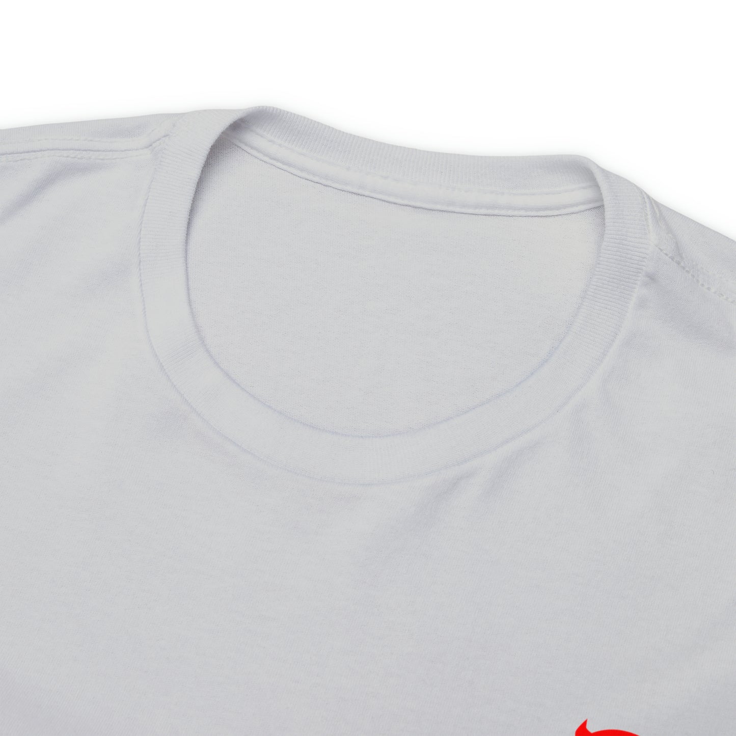 Racing Devilish Heart, also back side - Unisex Heavy Cotton Tee