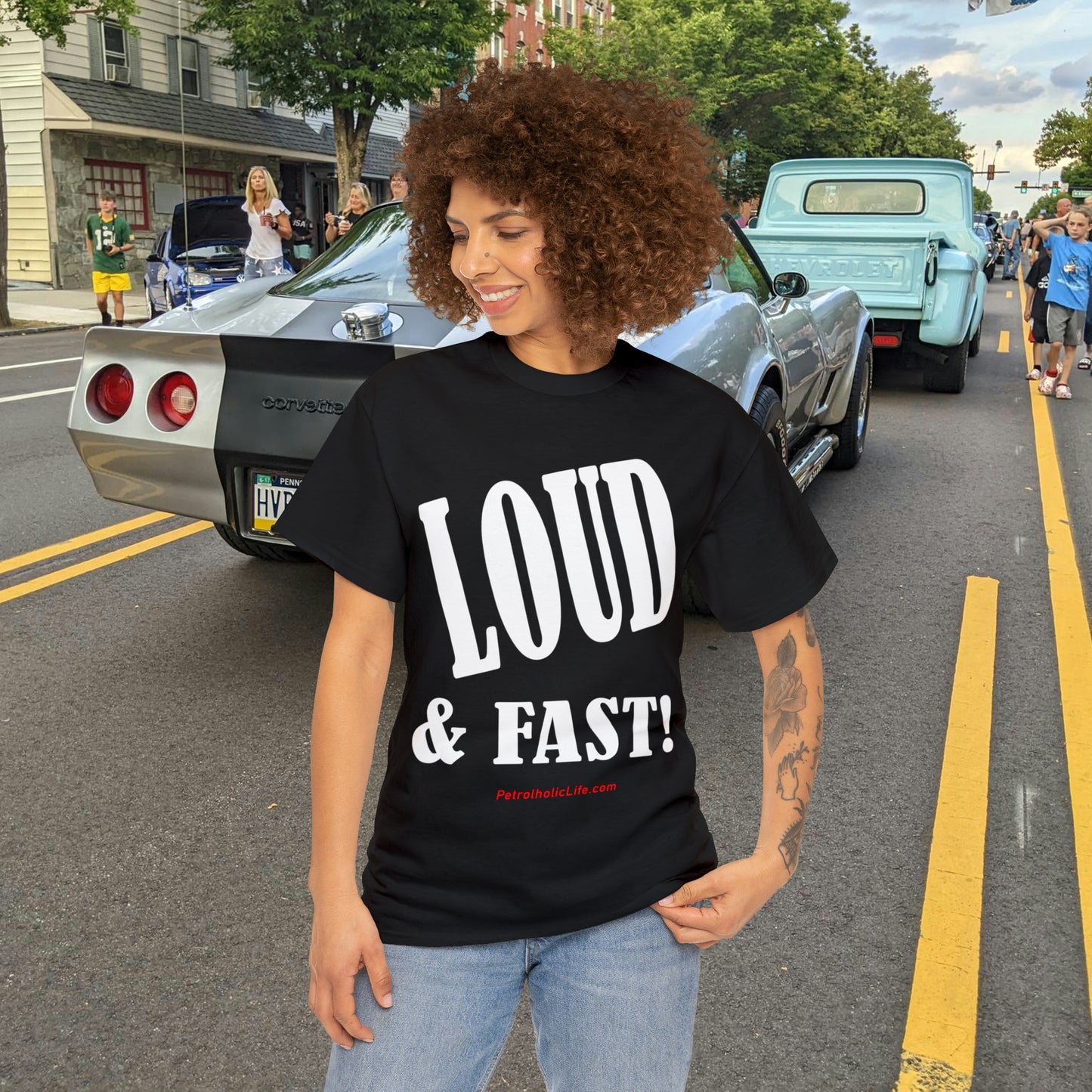 Loud & Fast -  Unisex Heavy Cotton Tee
