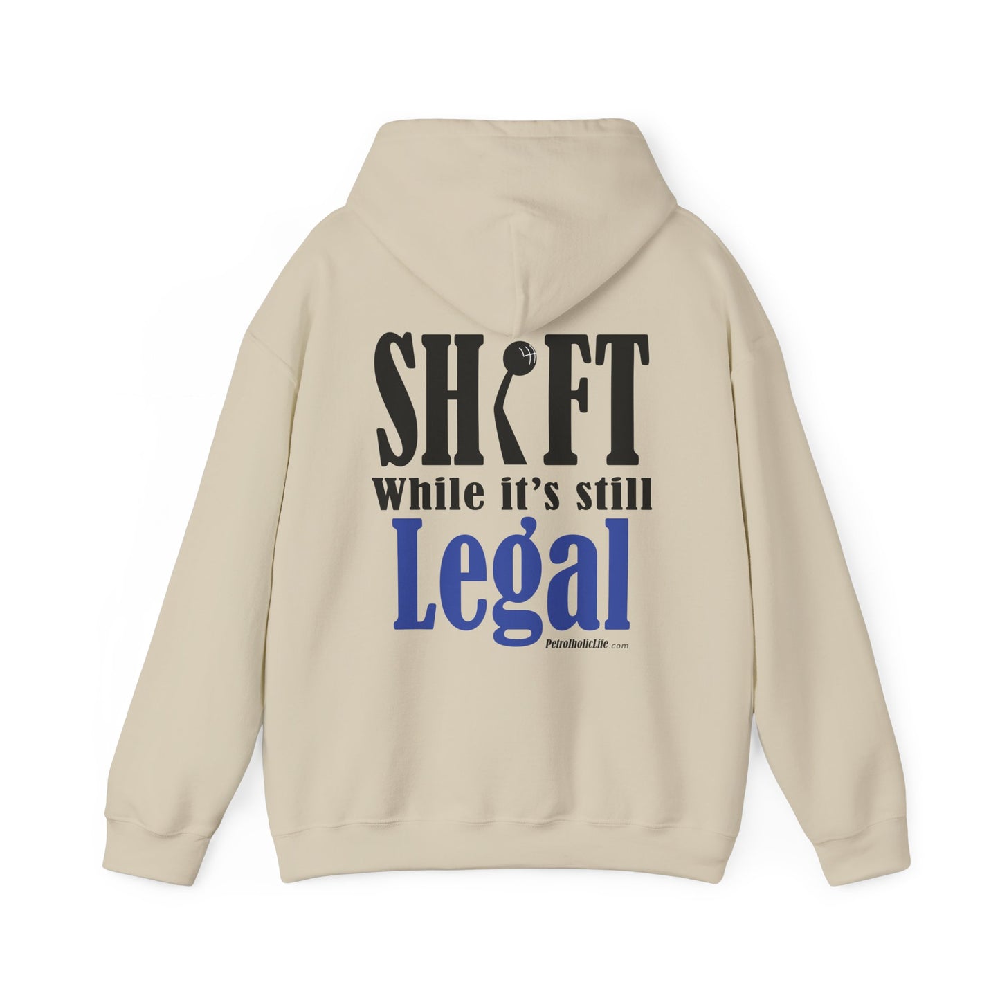 Shift While Legal (Back Side) Unisex Heavy Blend™ Hooded Sweatshirt
