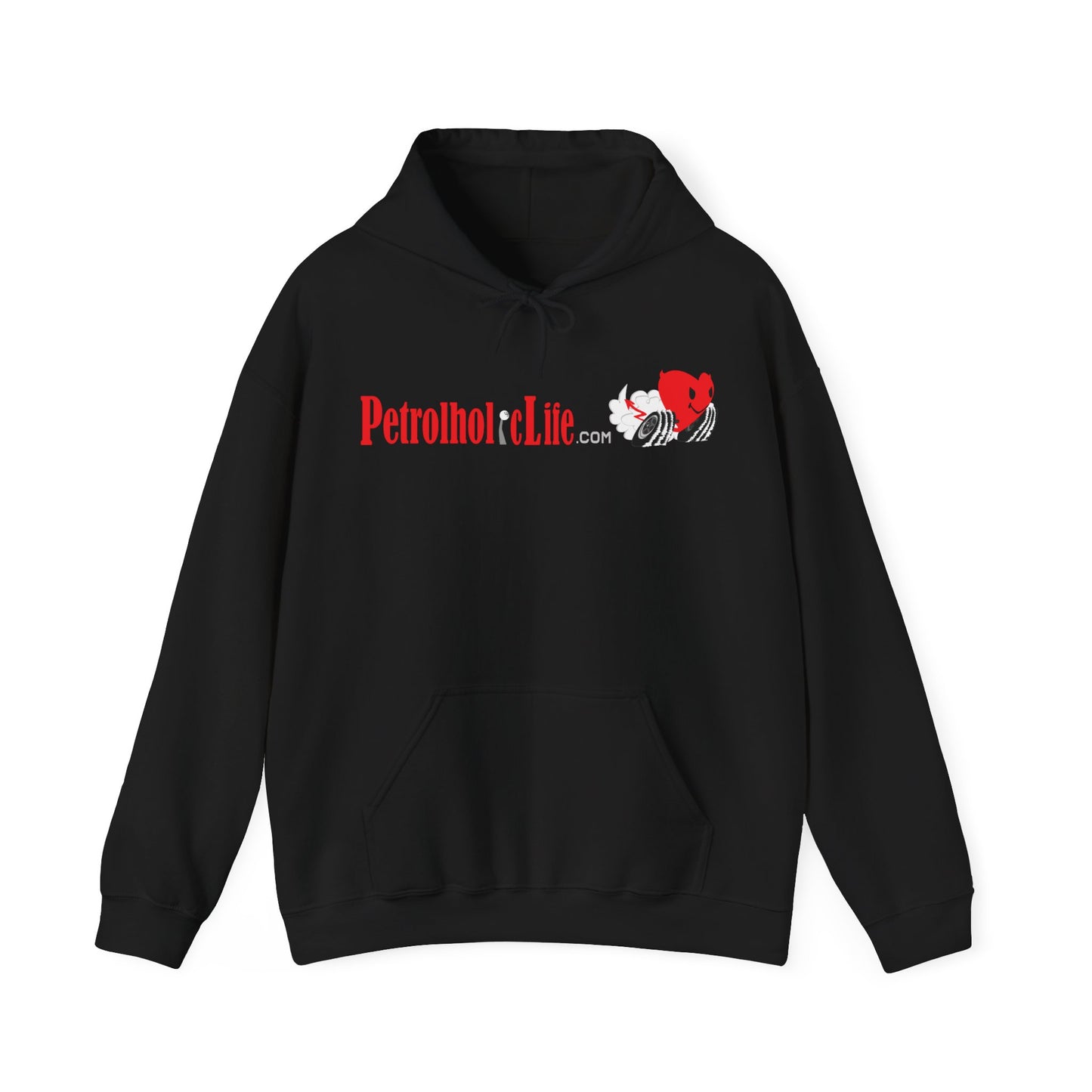 Make Mine Vintage '69 Charger and Sansui Receiver (Back Side) Unisex Heavy Blend™ Hooded Sweatshirt