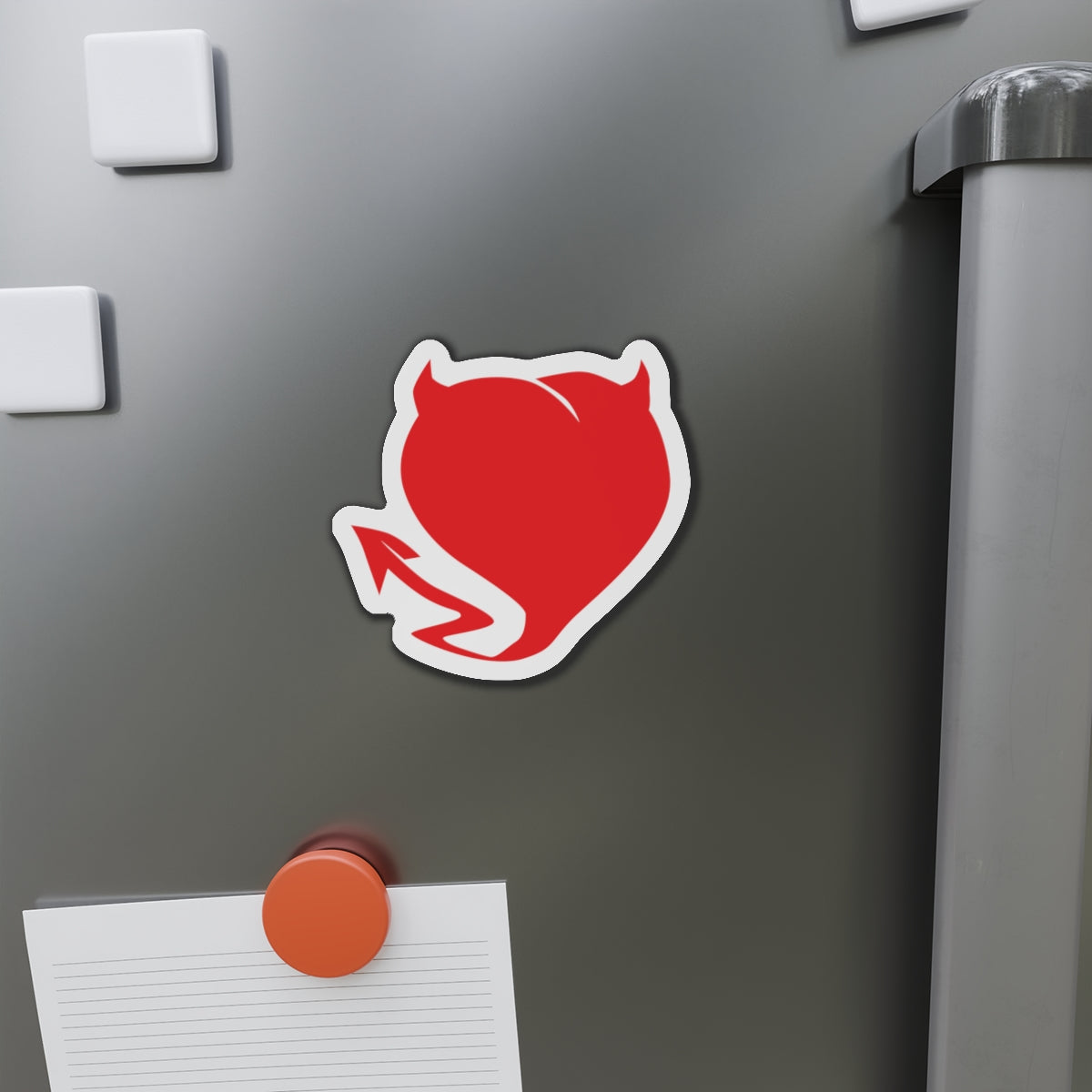 Devilish Heart - Die-Cut Magnets