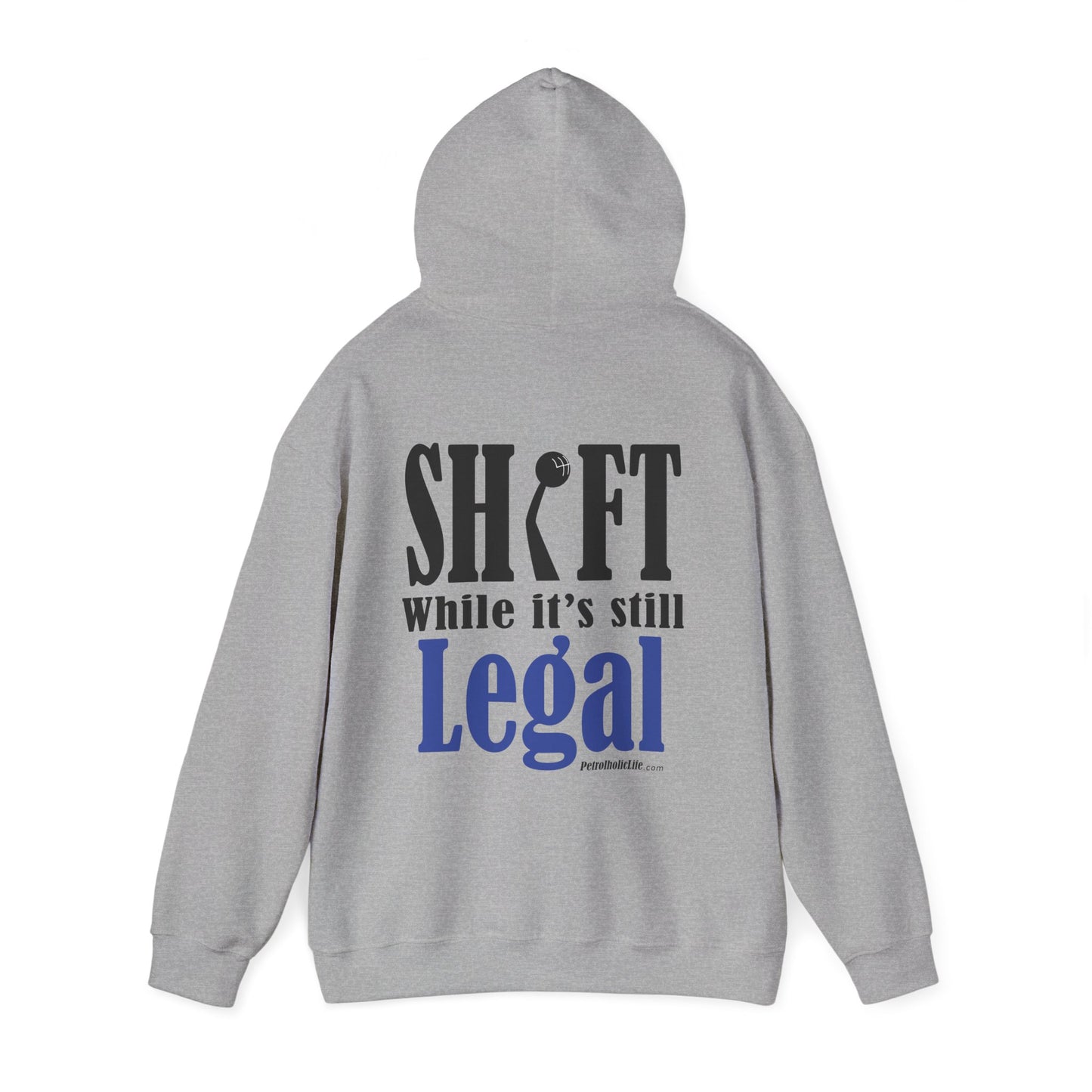Shift While Legal (Back Side) Unisex Heavy Blend™ Hooded Sweatshirt