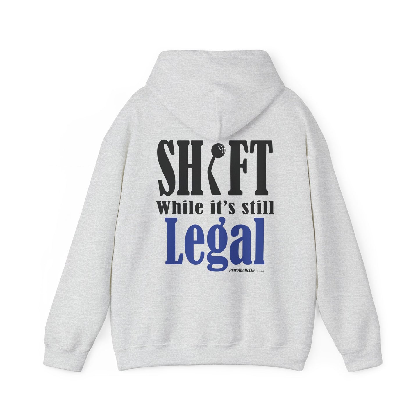 Shift While Legal (Back Side) Unisex Heavy Blend™ Hooded Sweatshirt