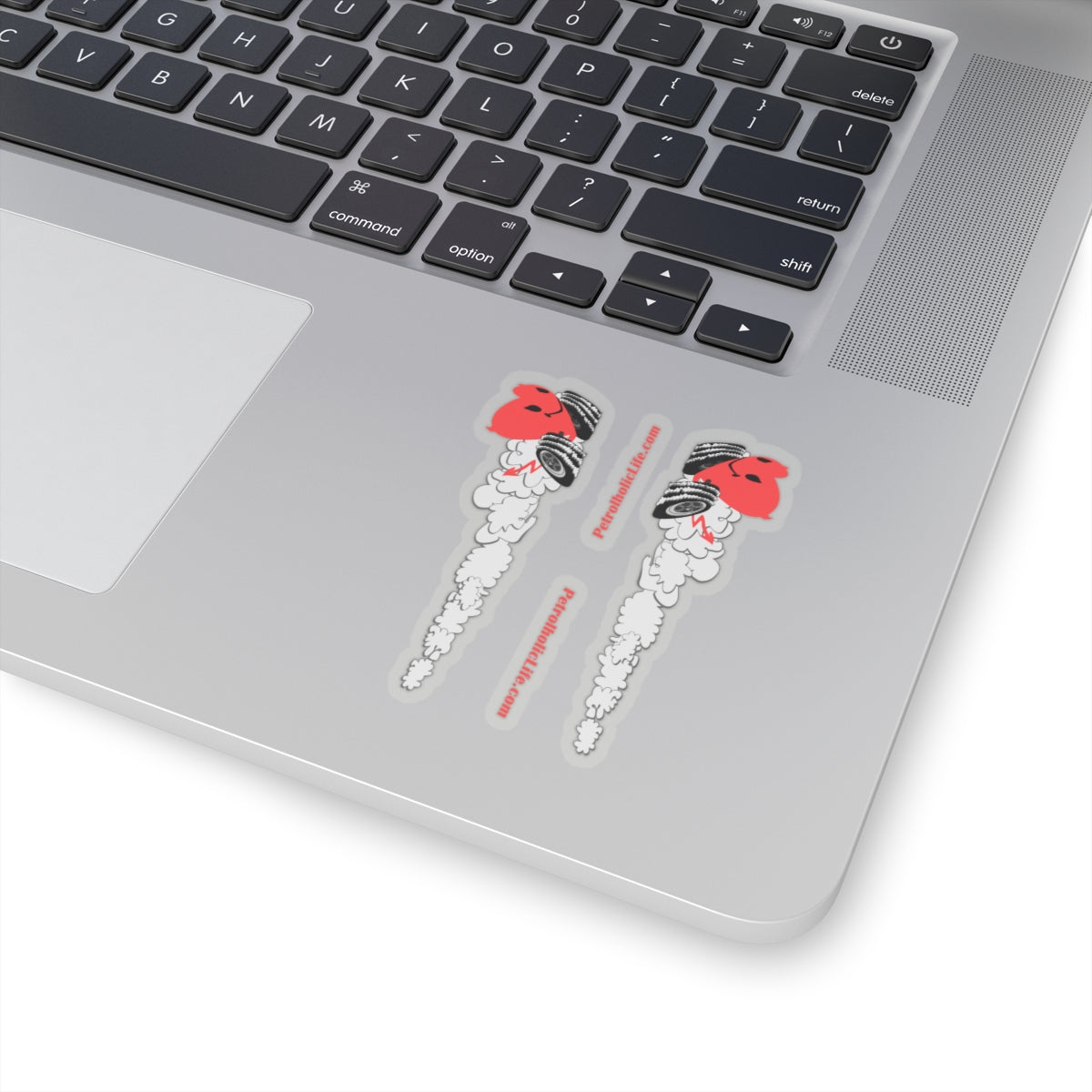 Devilish Heart Racing Kiss-Cut Stickers (Separate mirror images)
