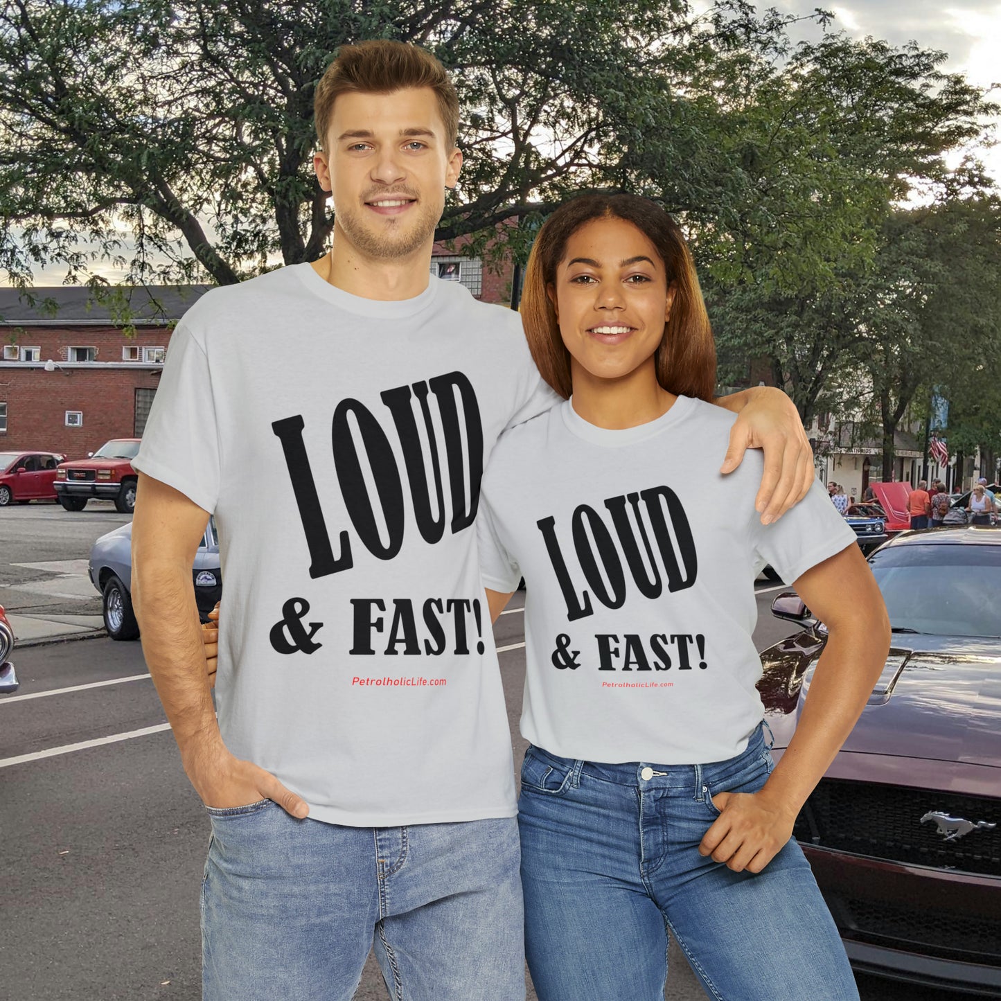 Loud & Fast -  Unisex Heavy Cotton Tee