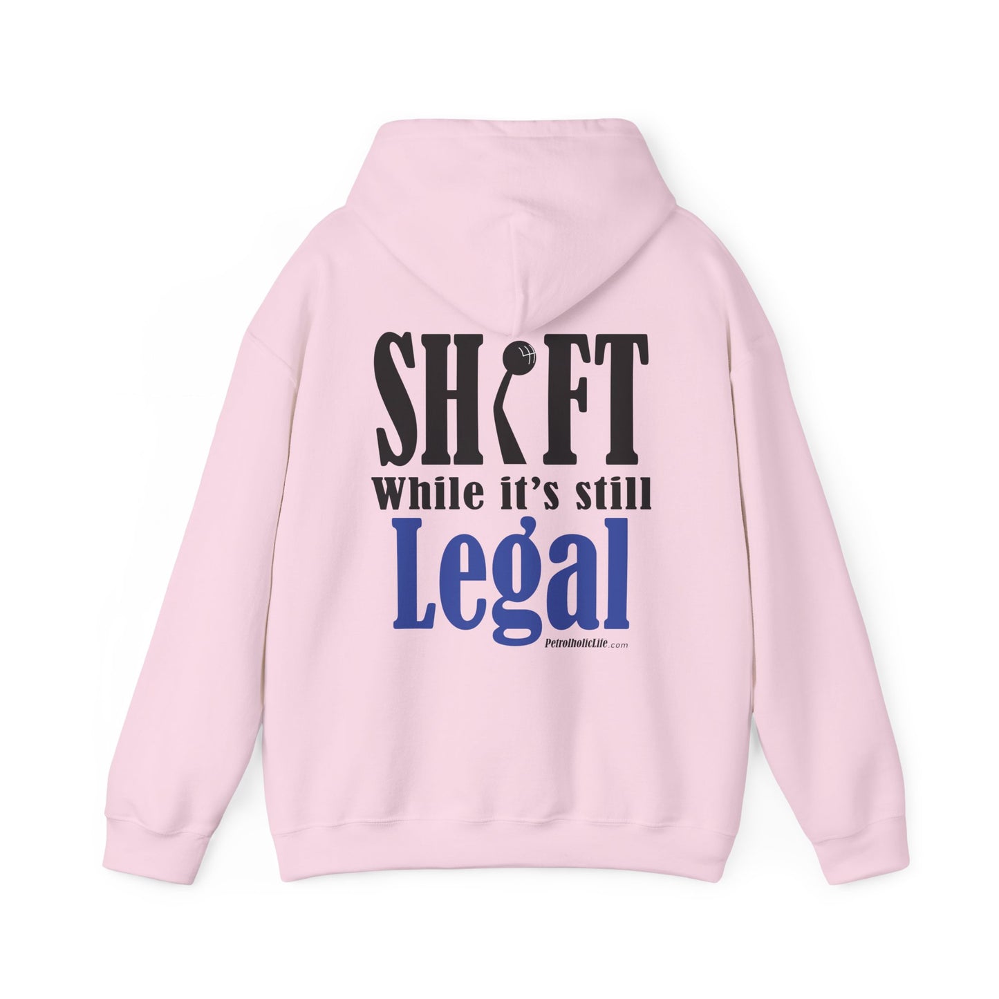 Shift While Legal (Back Side) Unisex Heavy Blend™ Hooded Sweatshirt