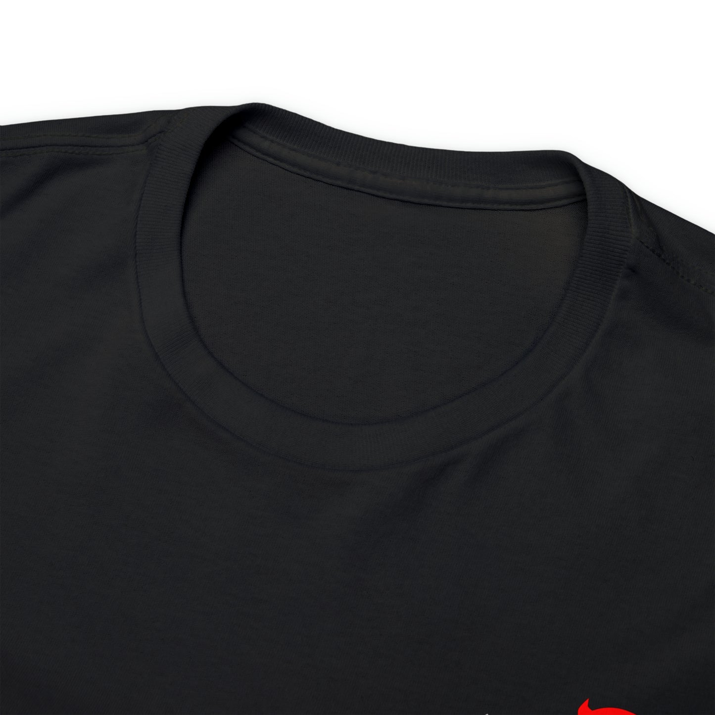 Racing Devilish Heart, also back side - Unisex Heavy Cotton Tee