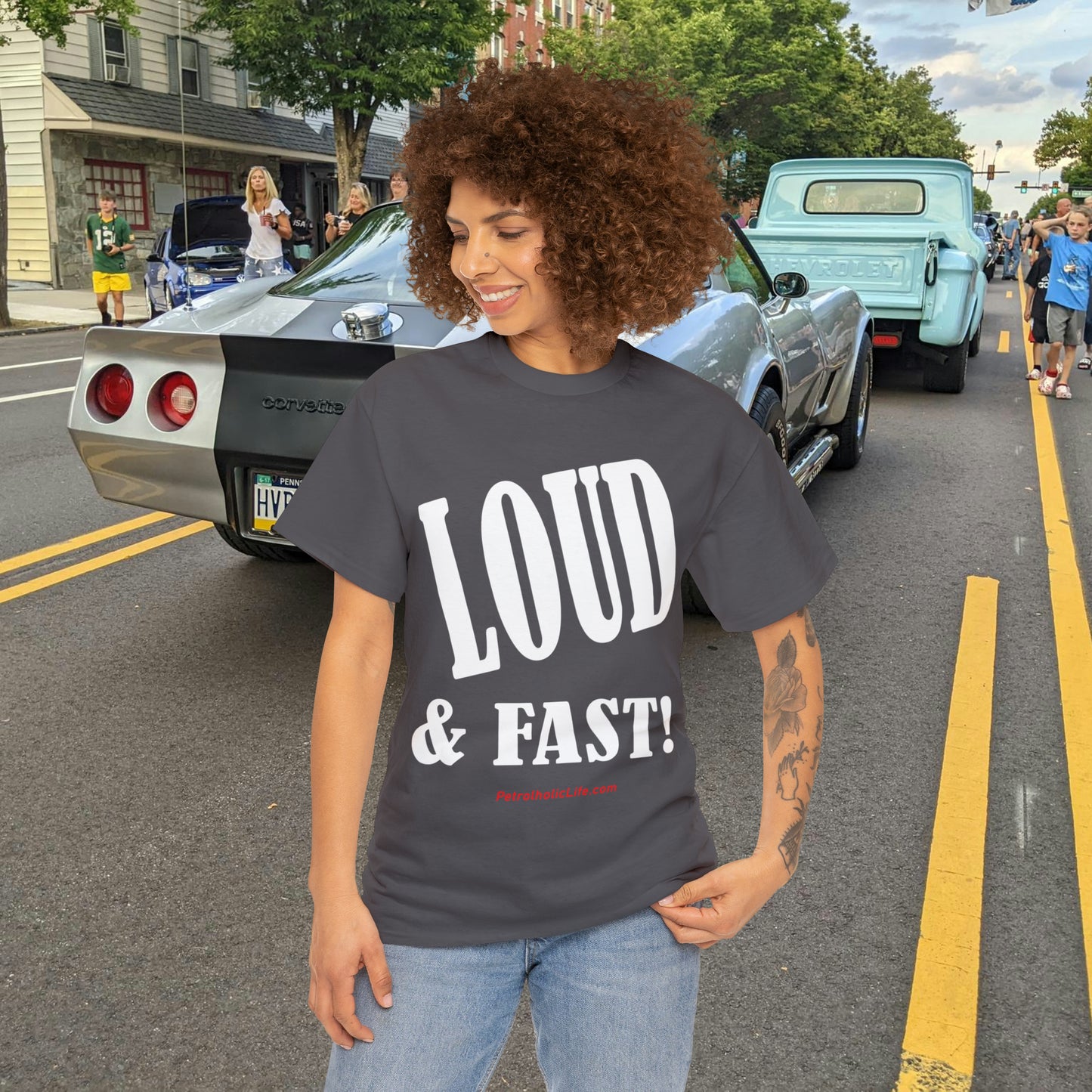 Loud & Fast -  Unisex Heavy Cotton Tee