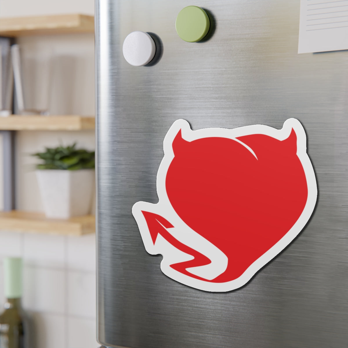 Devilish Heart - Die-Cut Magnets