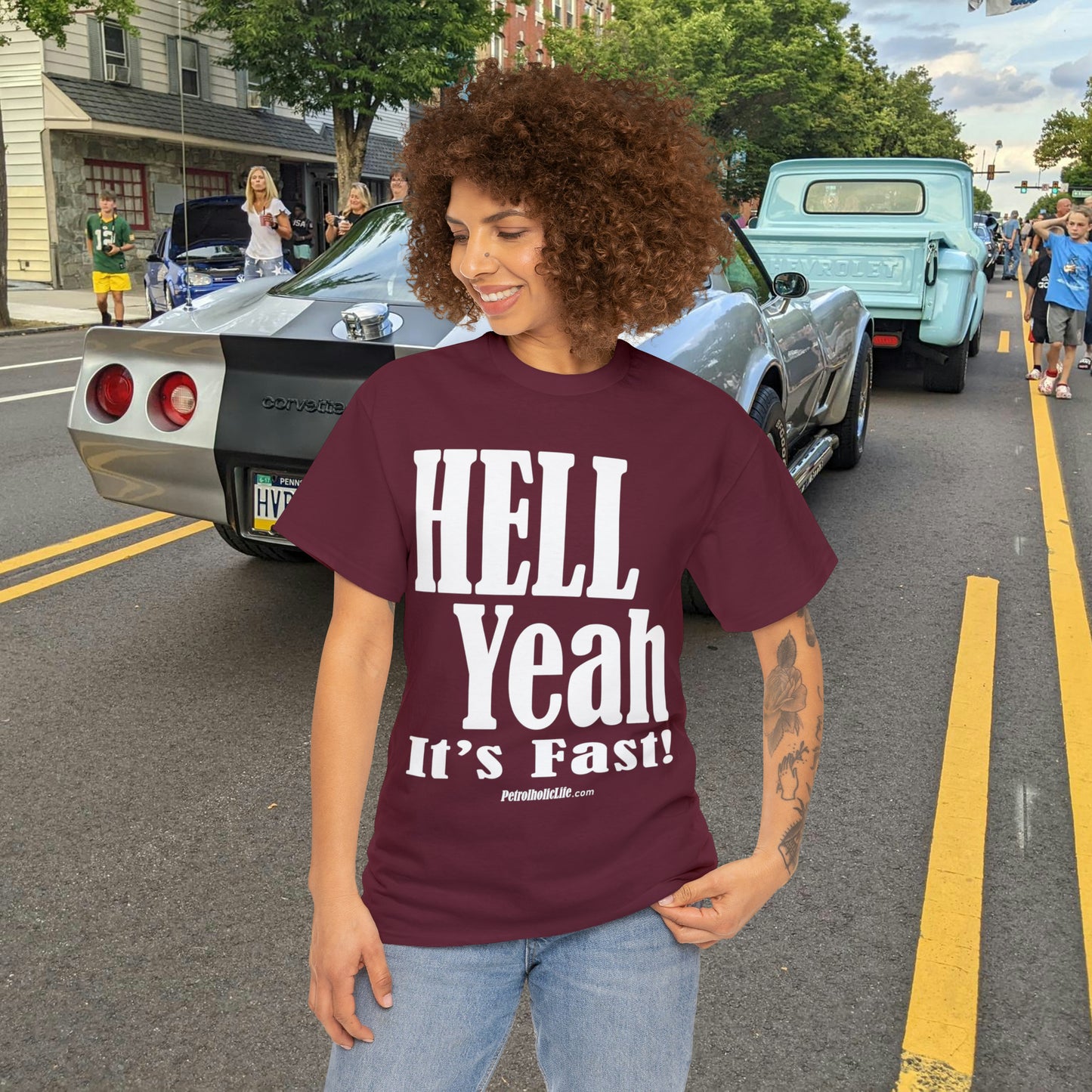 Hell Yeah its Fast -  Unisex Heavy Cotton Tee