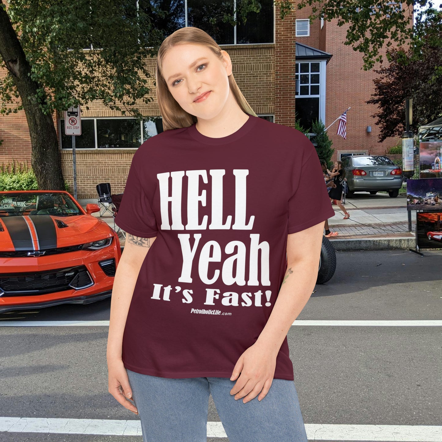 Hell Yeah its Fast -  Unisex Heavy Cotton Tee